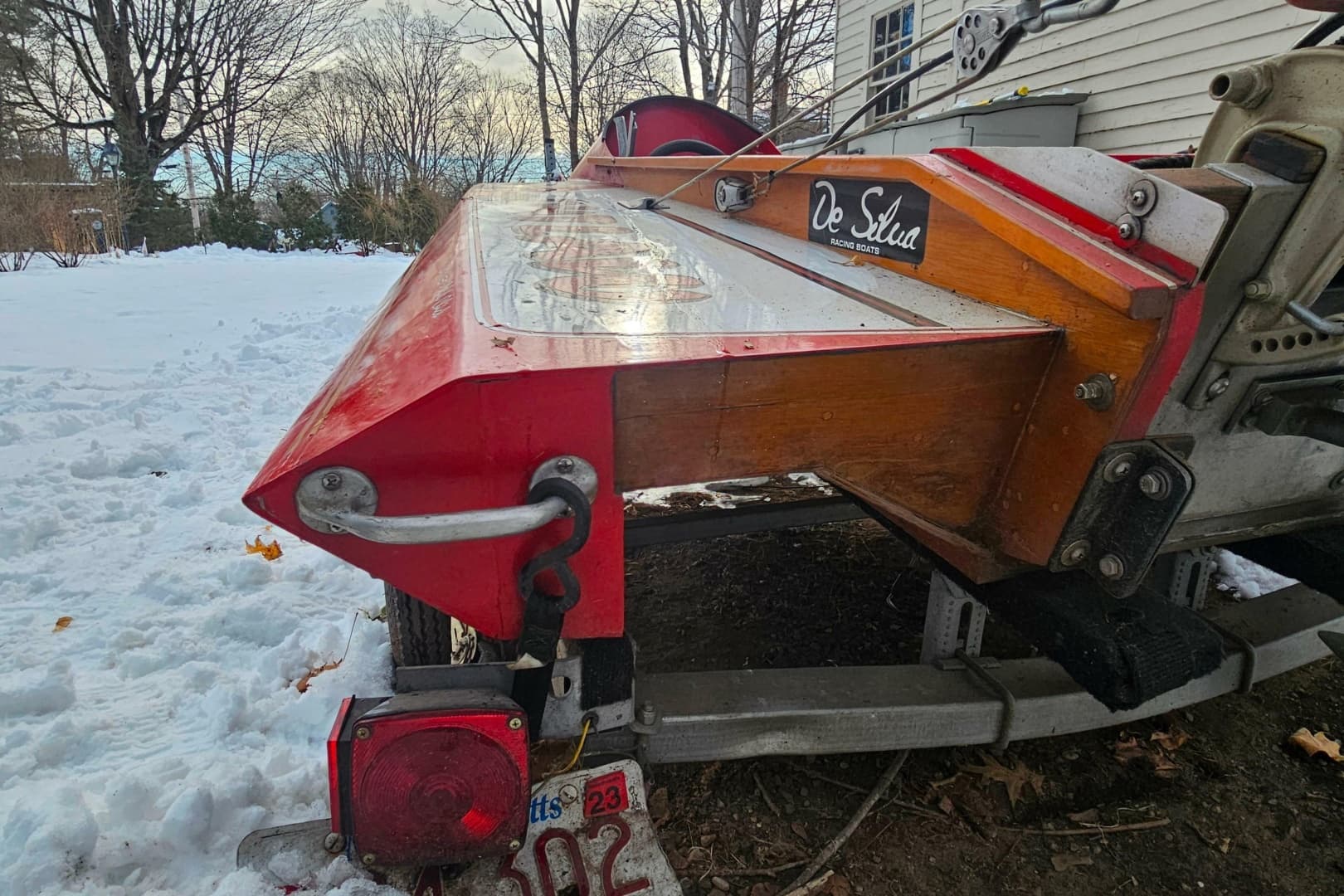 1987 Custom 13' De Silva F Class Akly Race Boat