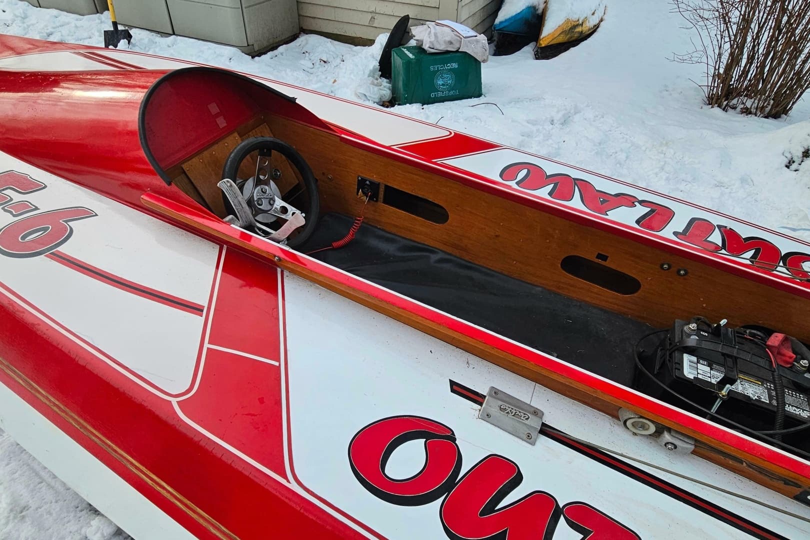 1987 Custom 13' De Silva F Class Akly Race Boat
