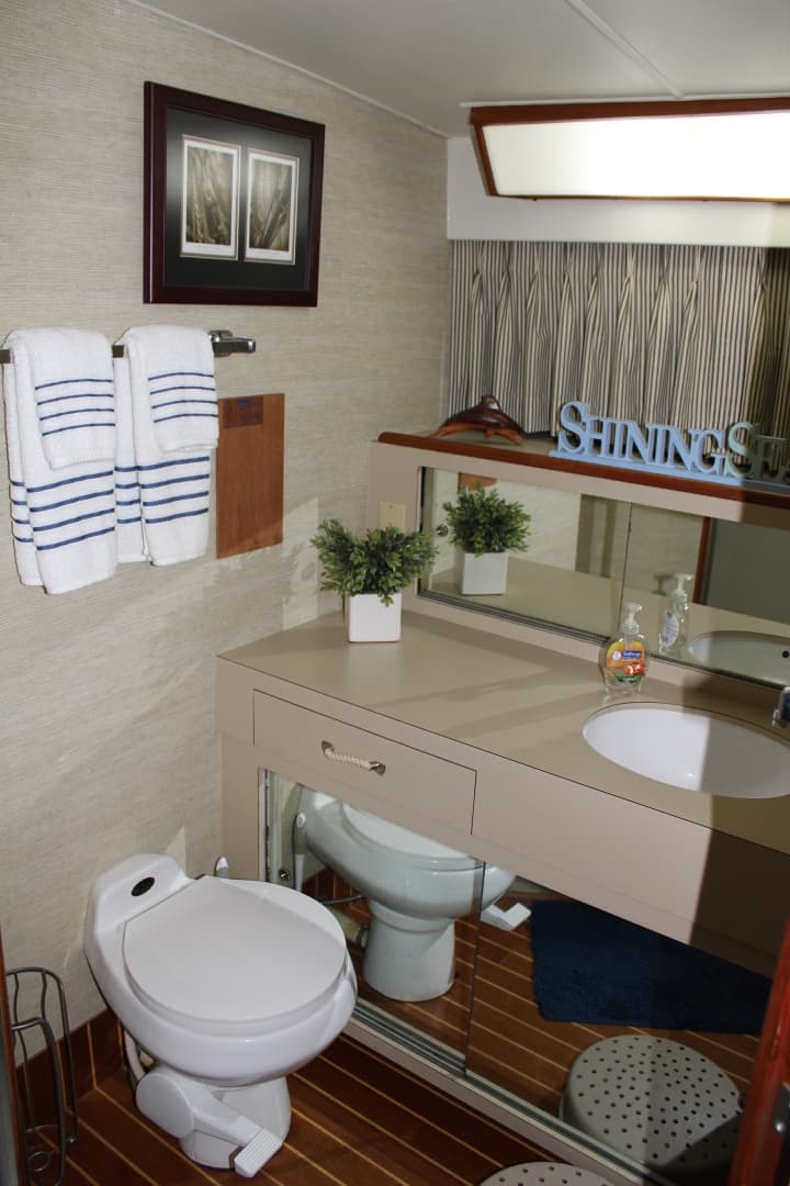 42 ft Bertram - Master Ensuite Head