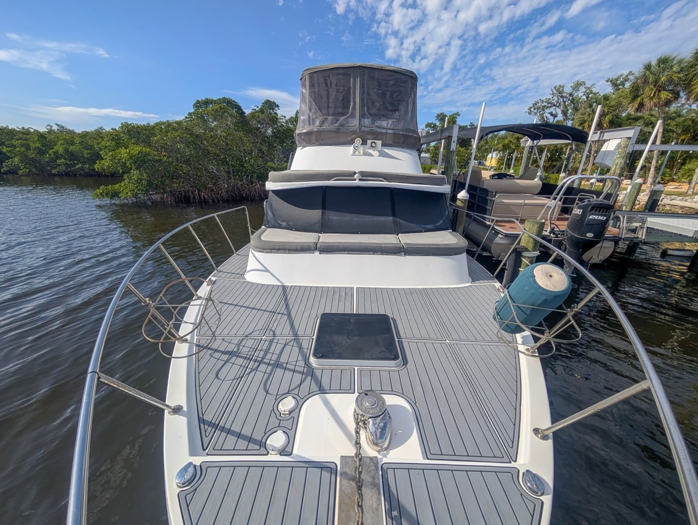 1987 Bluewater Yachts 51 Coastal Cruiser Cockpit