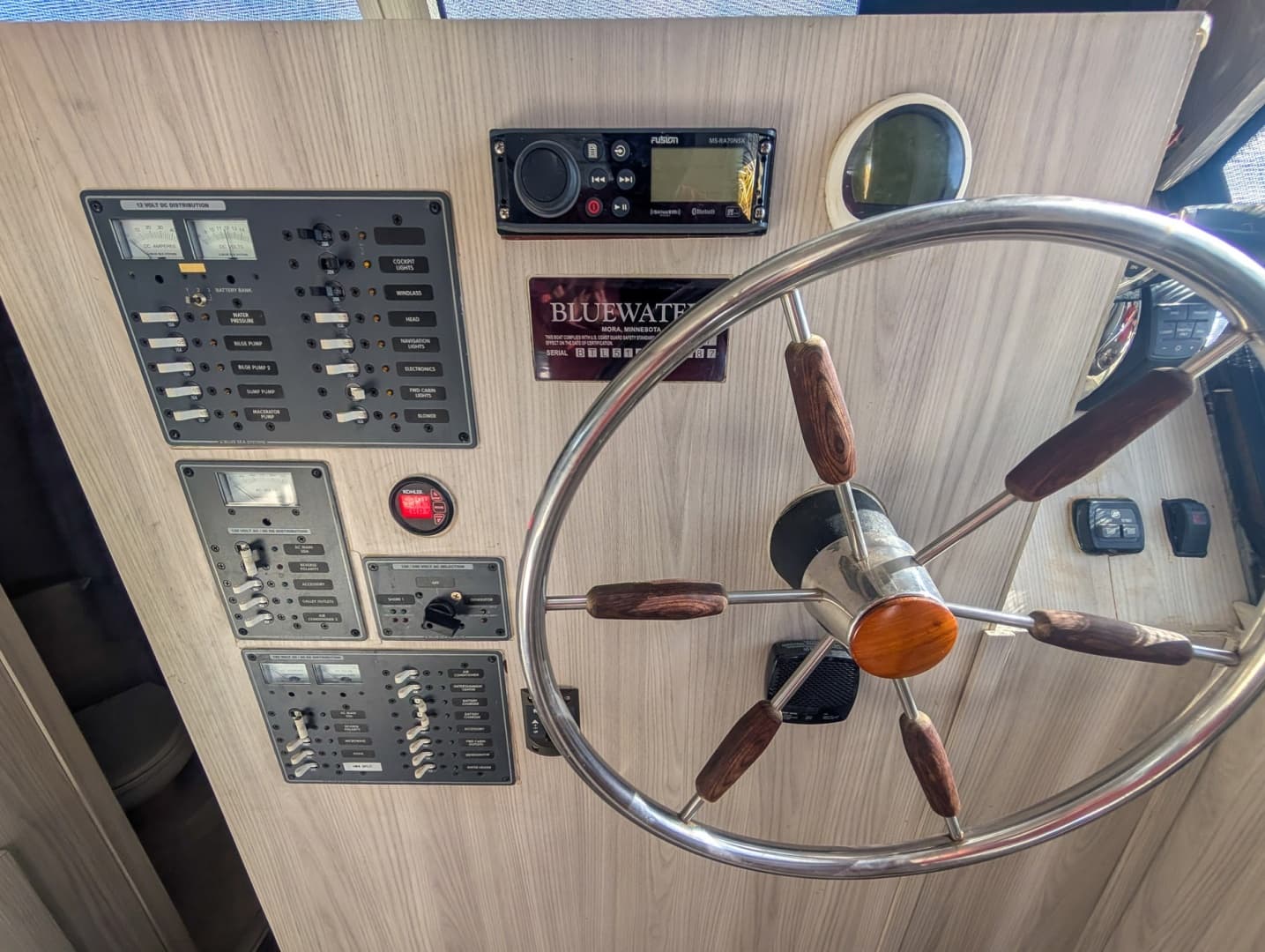 1987 Bluewater Yachts 51 Coastal Cruiser Cockpit