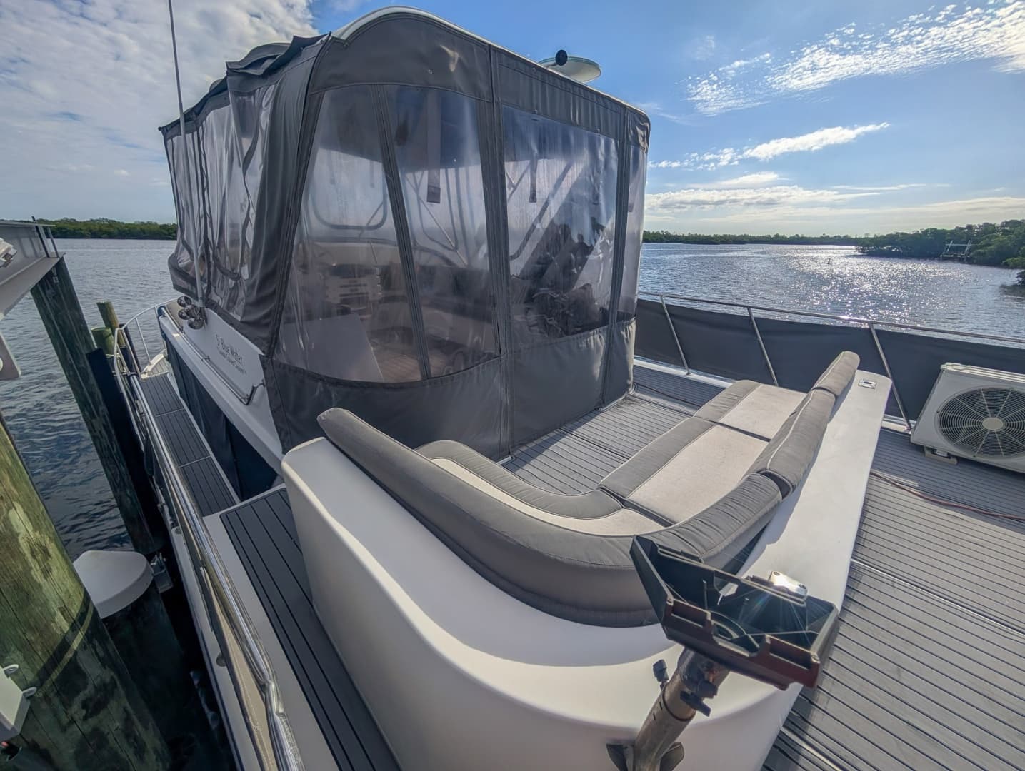1987 Bluewater Yachts 51 Coastal Cruiser Cockpit