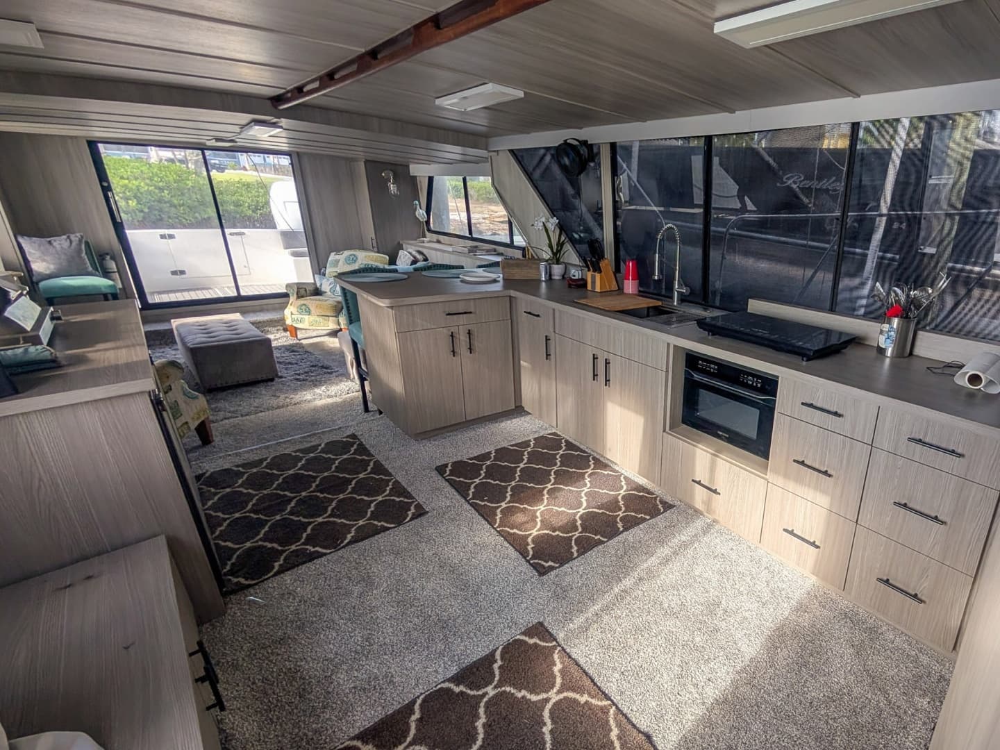 1987 Bluewater Yachts 51 Coastal Cruiser Cockpit