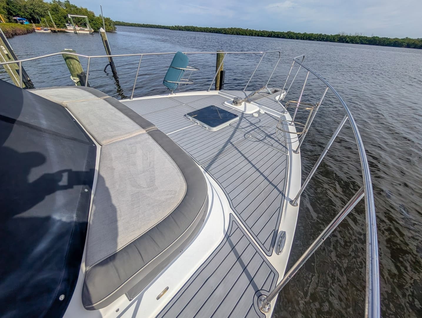 1987 Bluewater Yachts 51 Coastal Cruiser Cockpit