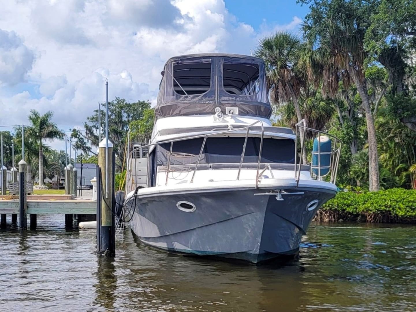 1987 Bluewater Yachts 51 Coastal Cruiser Cockpit