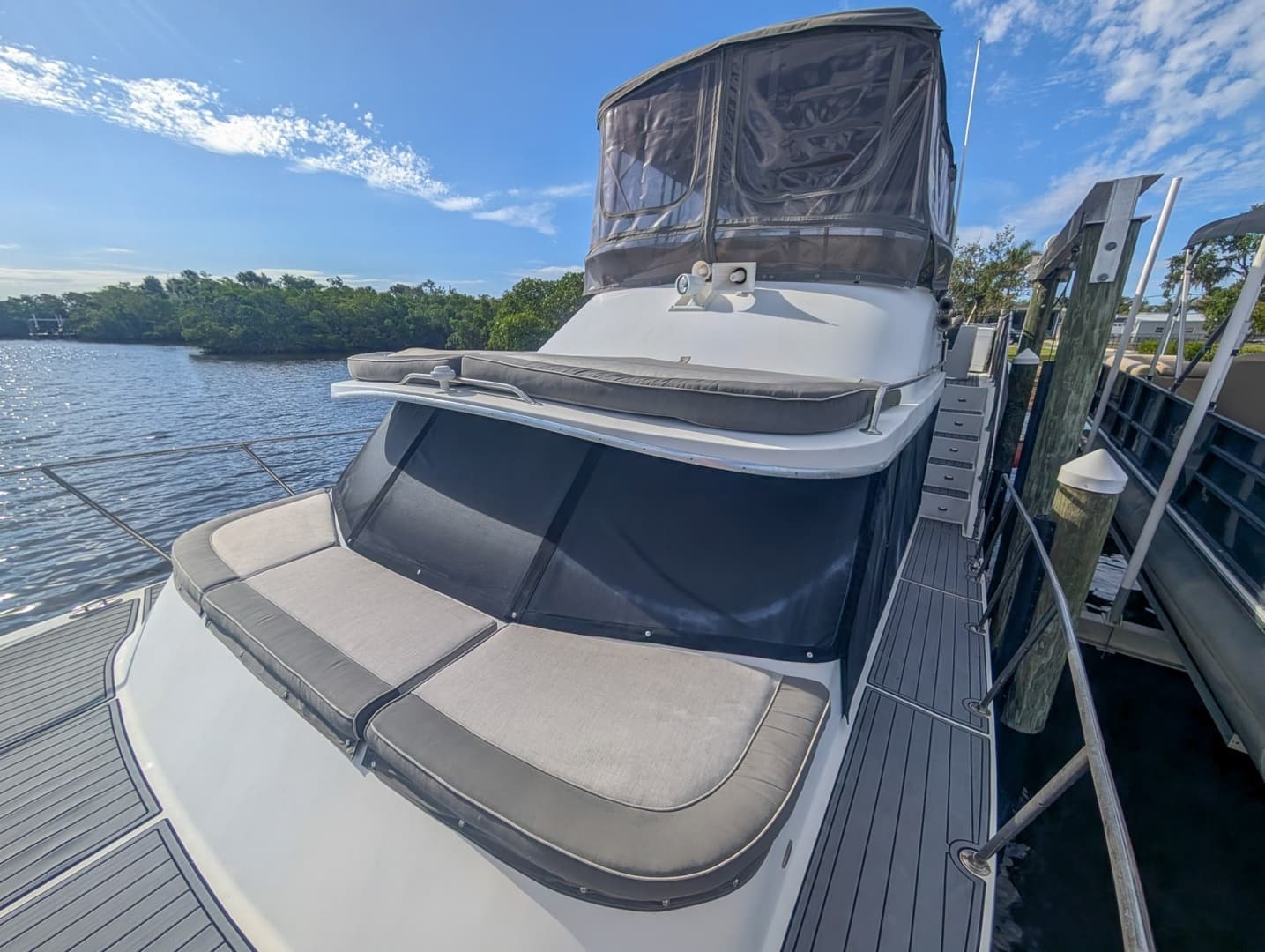 1987 Bluewater Yachts 51 Coastal Cruiser Cockpit