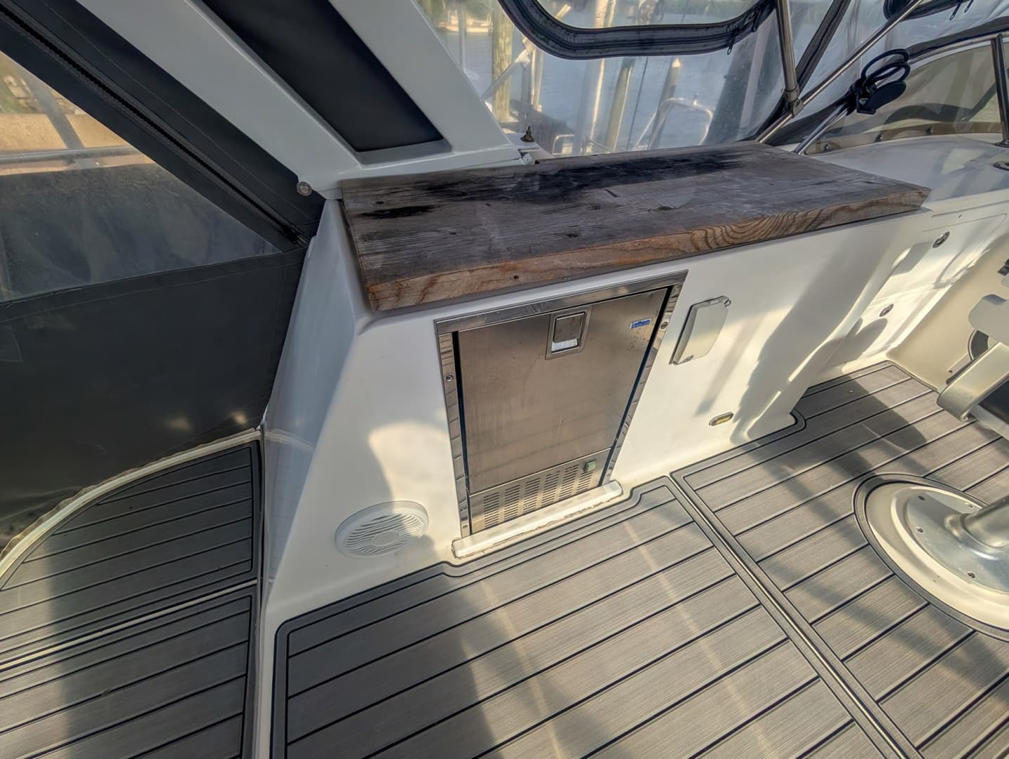 1987 Bluewater Yachts 51 Coastal Cruiser Cockpit