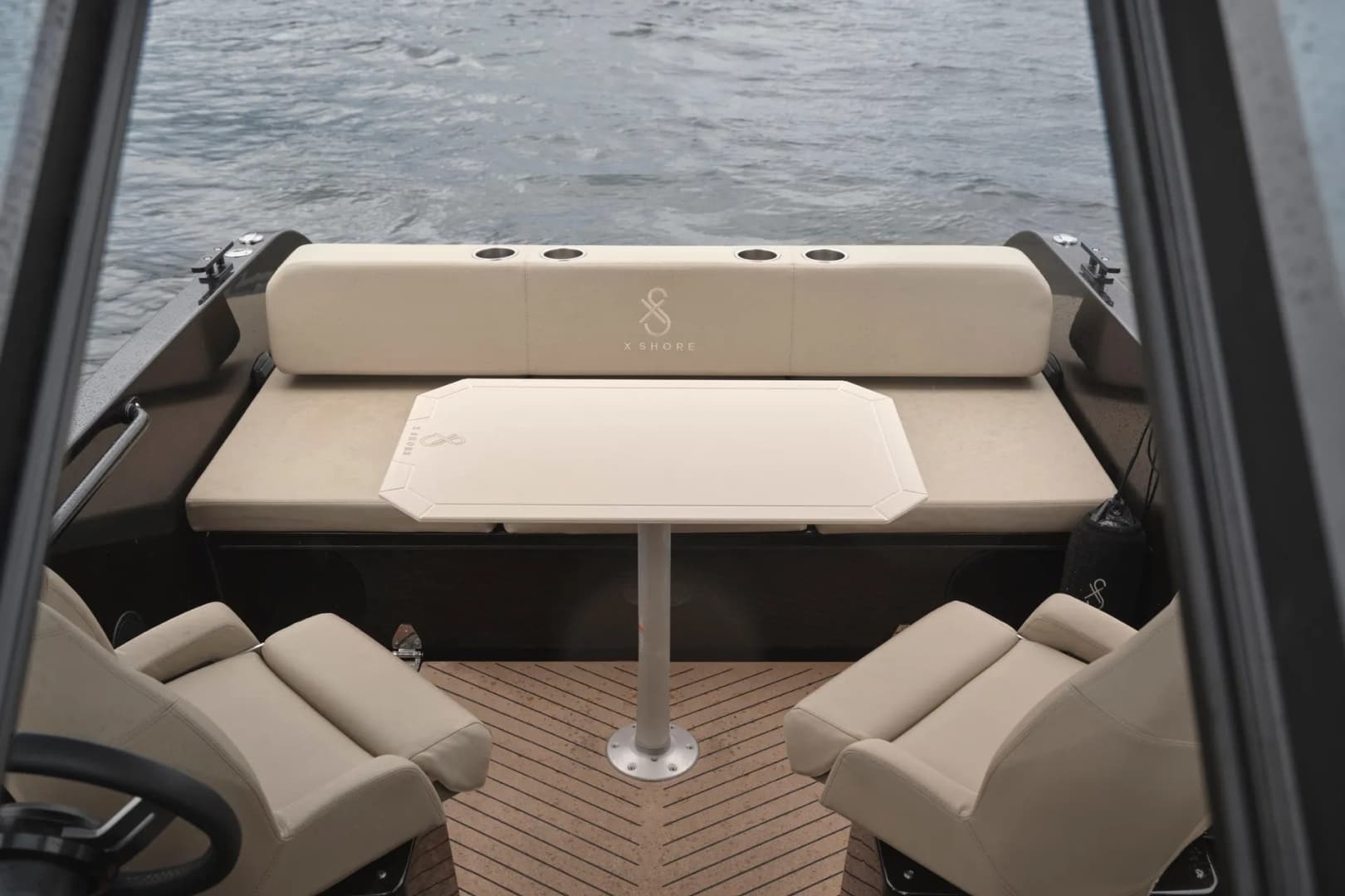 X Shore 1 Cockpit Seating