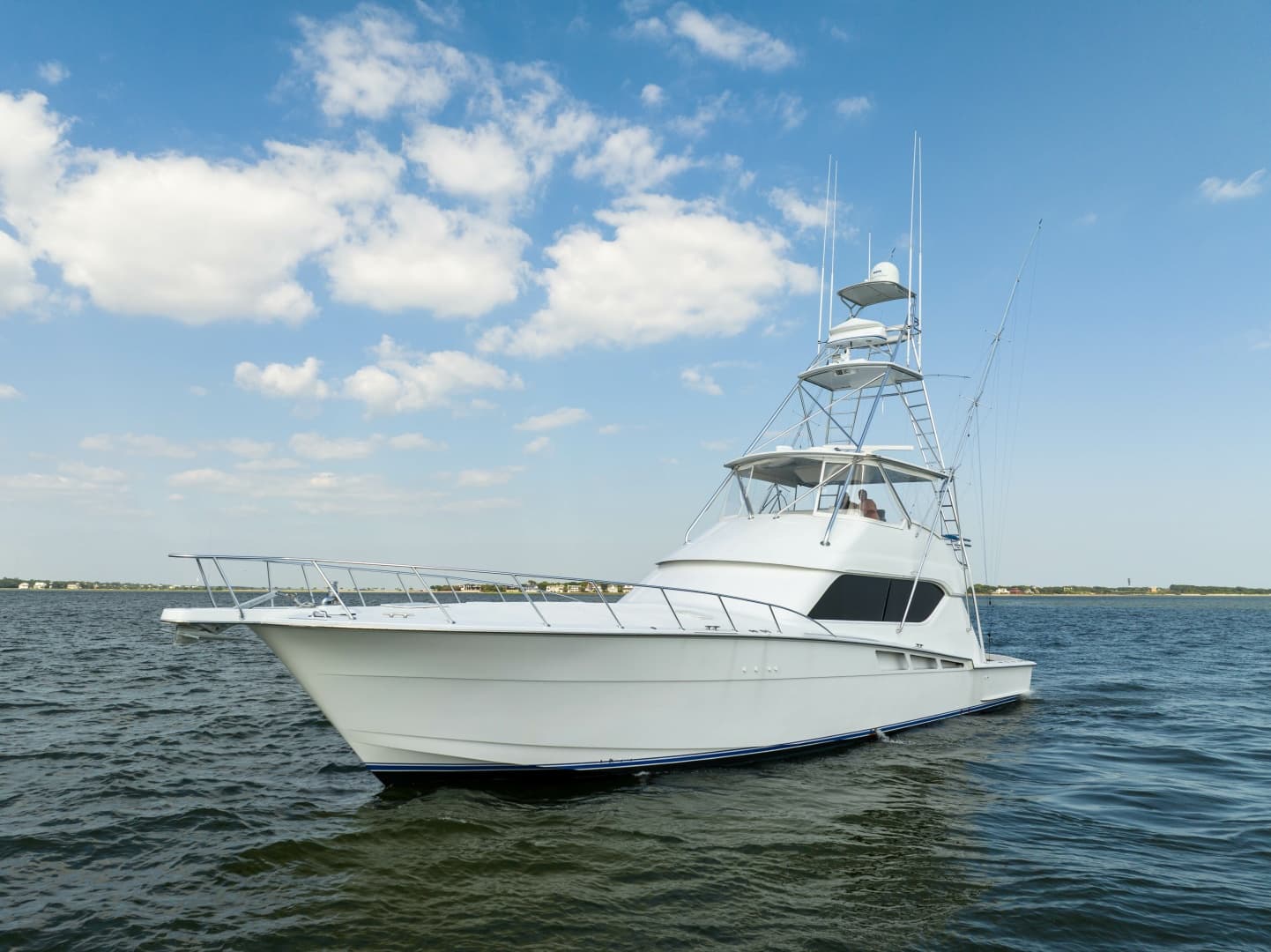 Hatteras 60 Reel Hook'Up - Exterior Profile