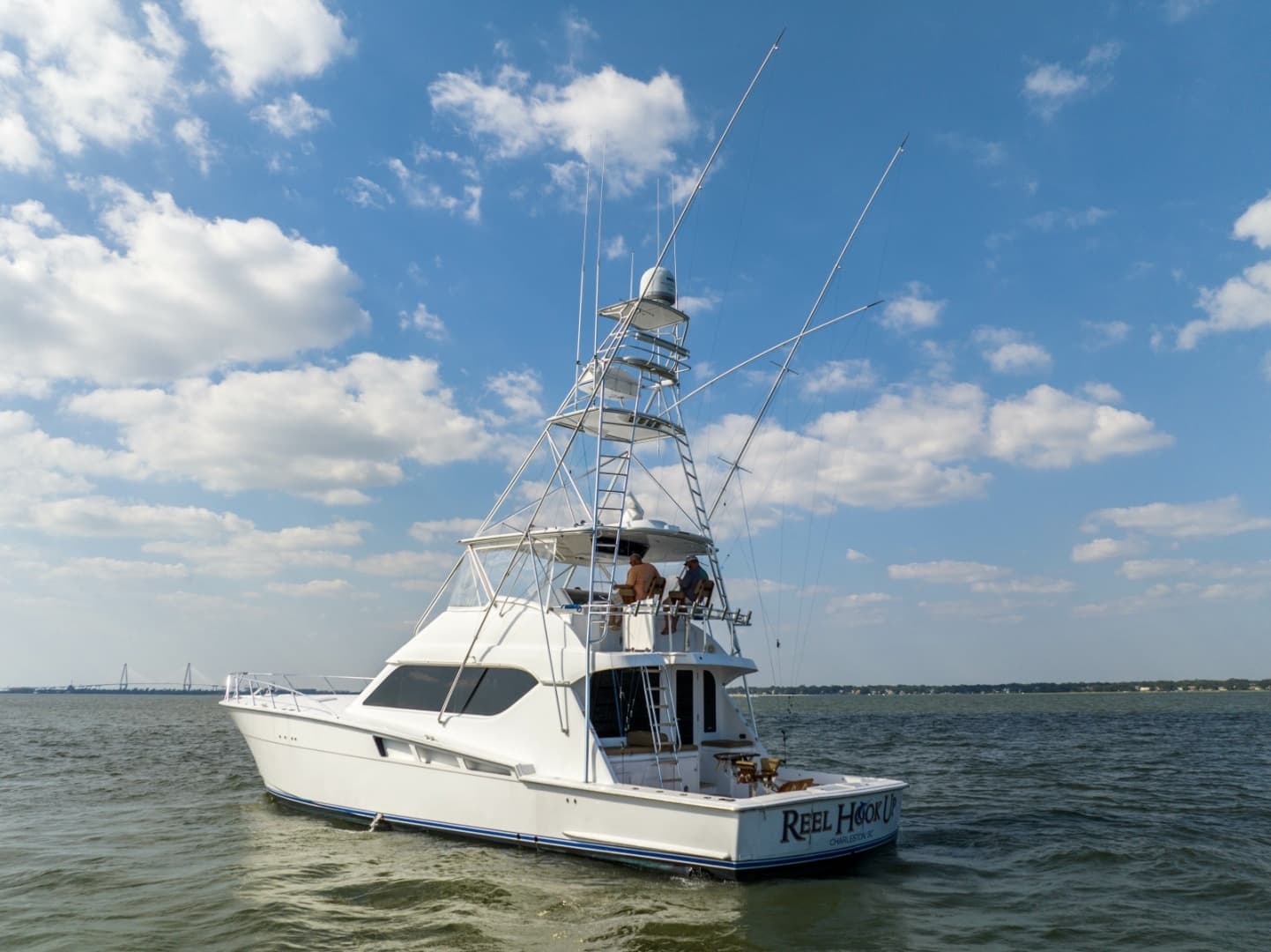 Hatteras 60 Reel Hook'Up - Exterior Profile