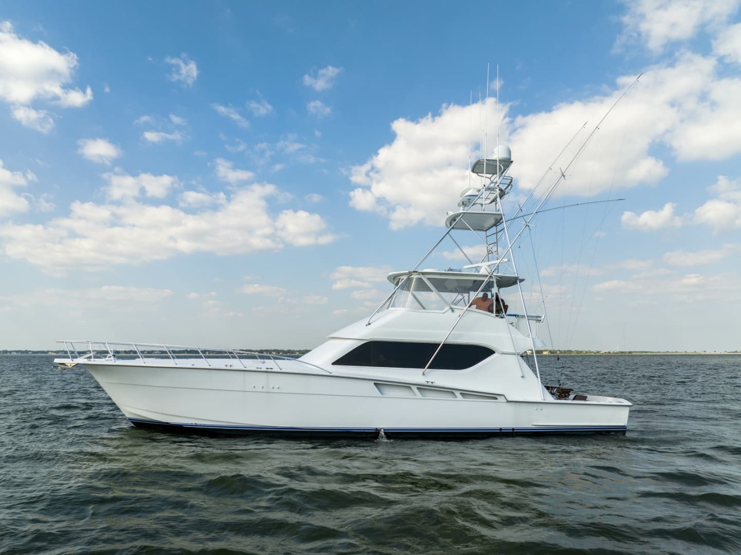Hatteras 60 Reel Hook'Up - Exterior Profile