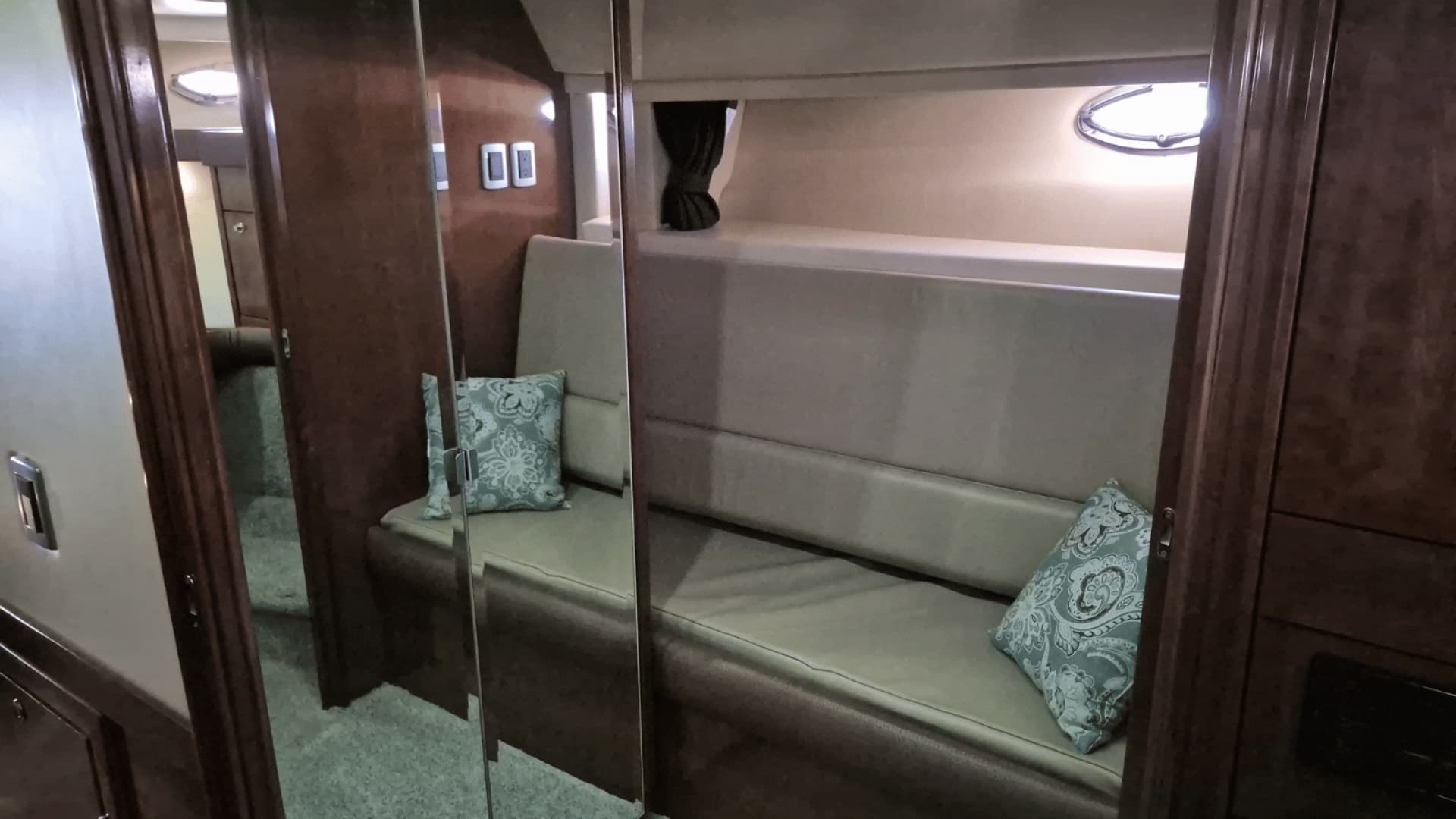 Seating Area in Owner's Cabin