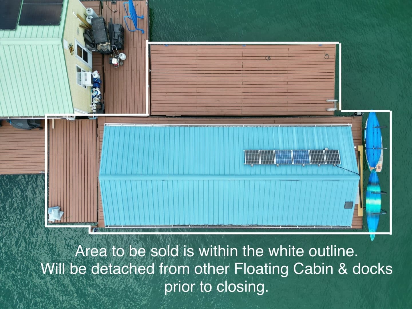 2008 Custom 13 x 29 Floating Cabin Approx 377sqft
