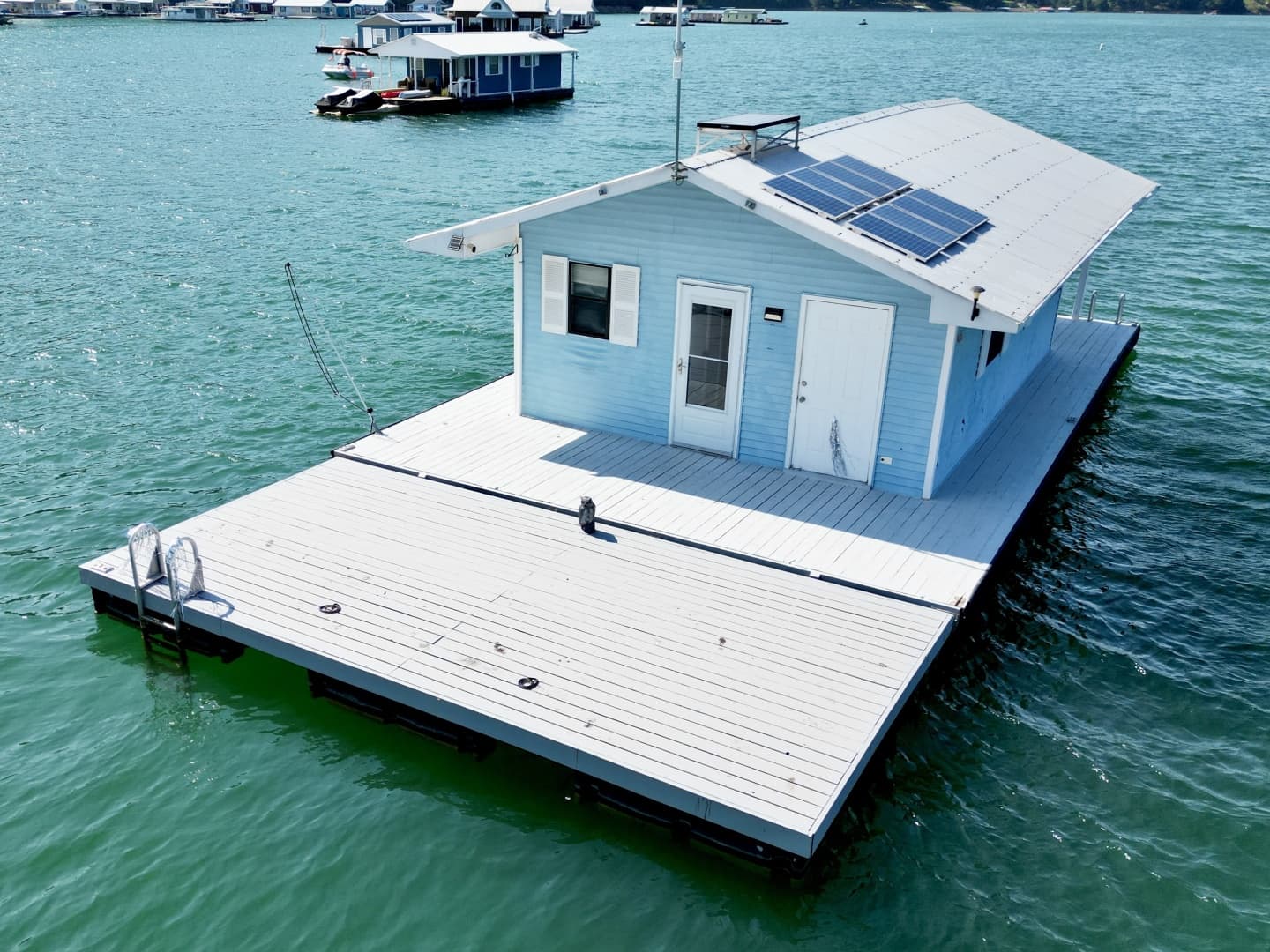 1978 Custom 18 x 24 Off-Grid Floating Cabin Approx 385sqft