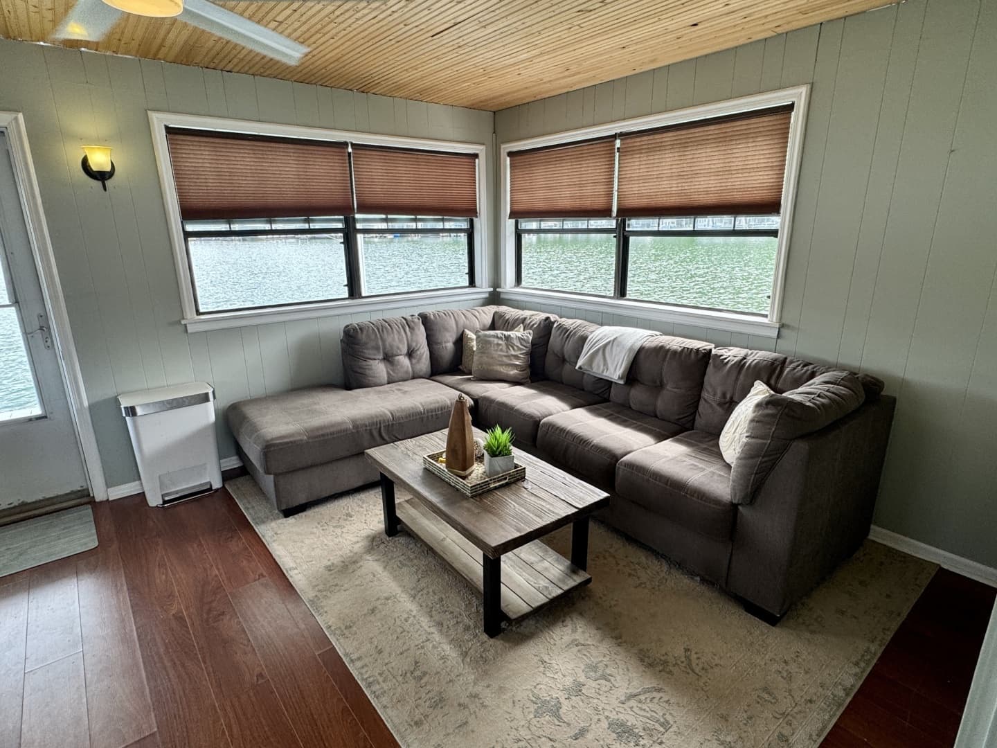 1978 Custom 18 x 24 Off-Grid Floating Cabin Approx 385sqft