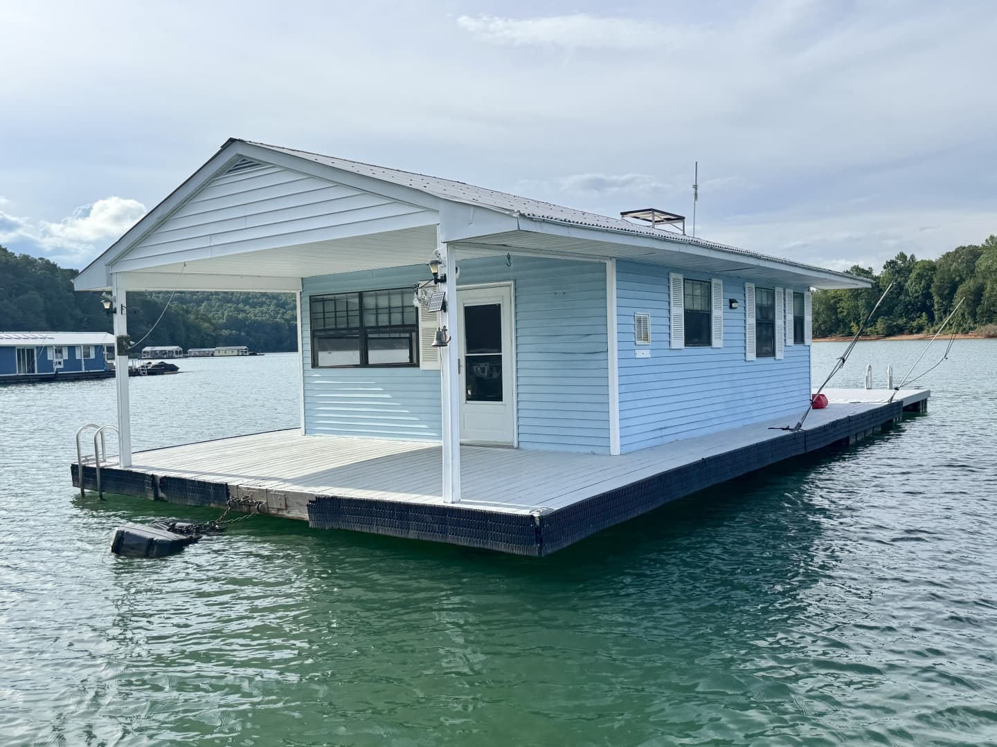 1978 Custom 18 x 24 Off-Grid Floating Cabin Approx 385sqft