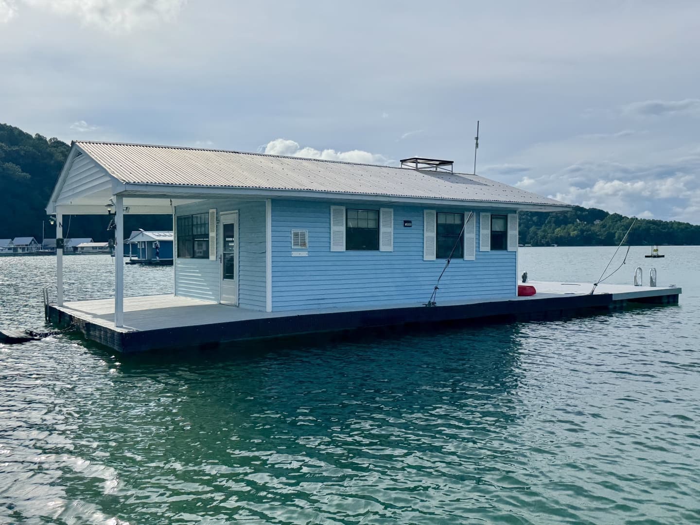 1978 Custom 18 x 24 Off-Grid Floating Cabin Approx 385sqft