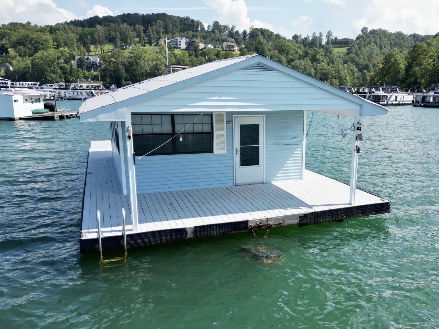 1978 Custom 18 x 24 Off-Grid Floating Cabin Approx 385sqft