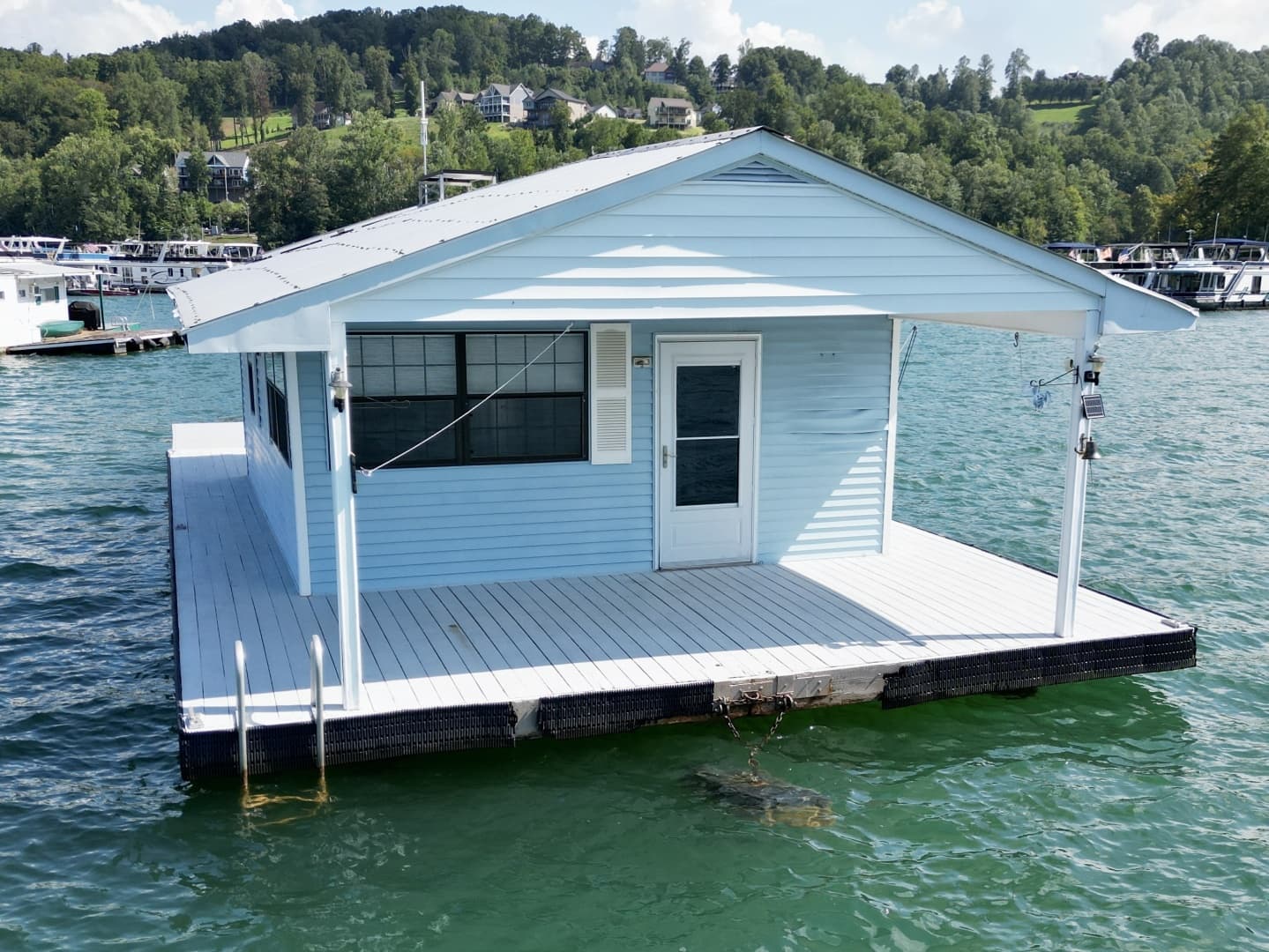 1978 Custom 18 x 24 Off-Grid Floating Cabin Approx 385sqft