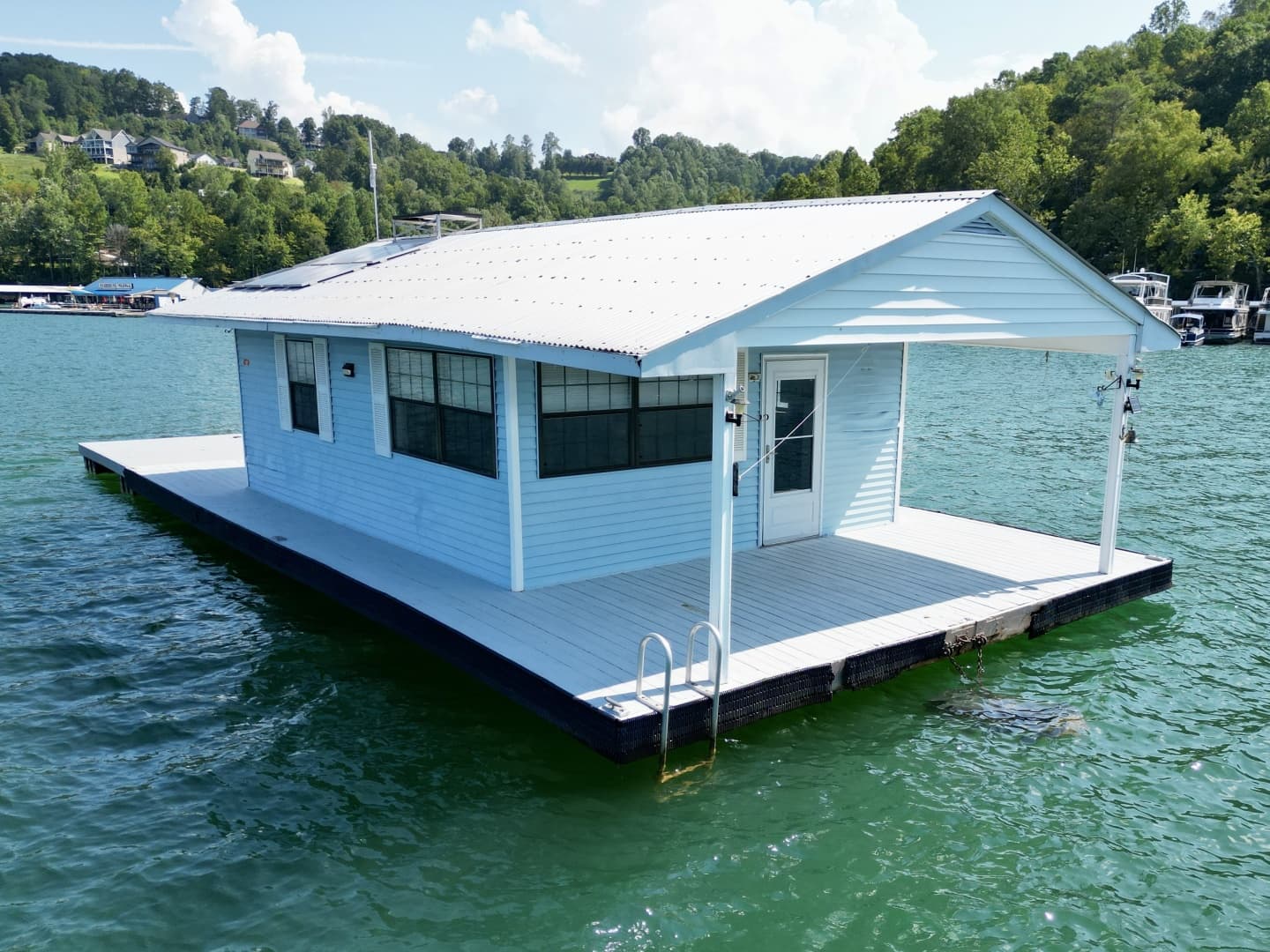 1978 Custom 18 x 24 Off-Grid Floating Cabin Approx 385sqft
