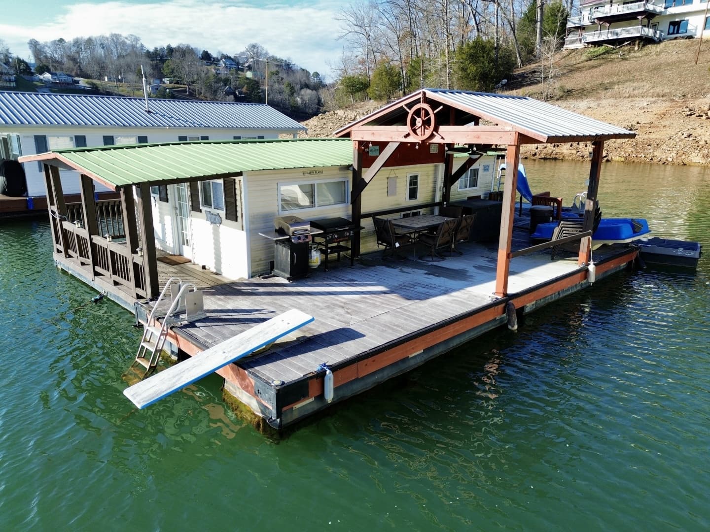 1978 Custom 16 x 26 Floating Cabin Project 395sqft