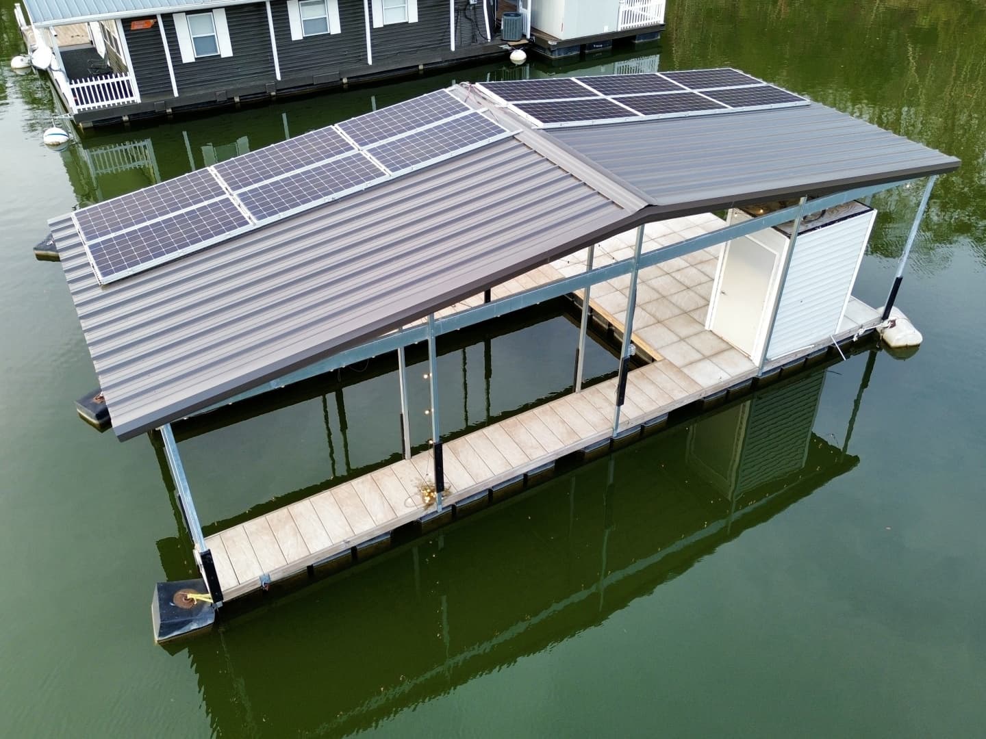 2022 Custom Premier Docks 16 x 40 Solar Powered Dock