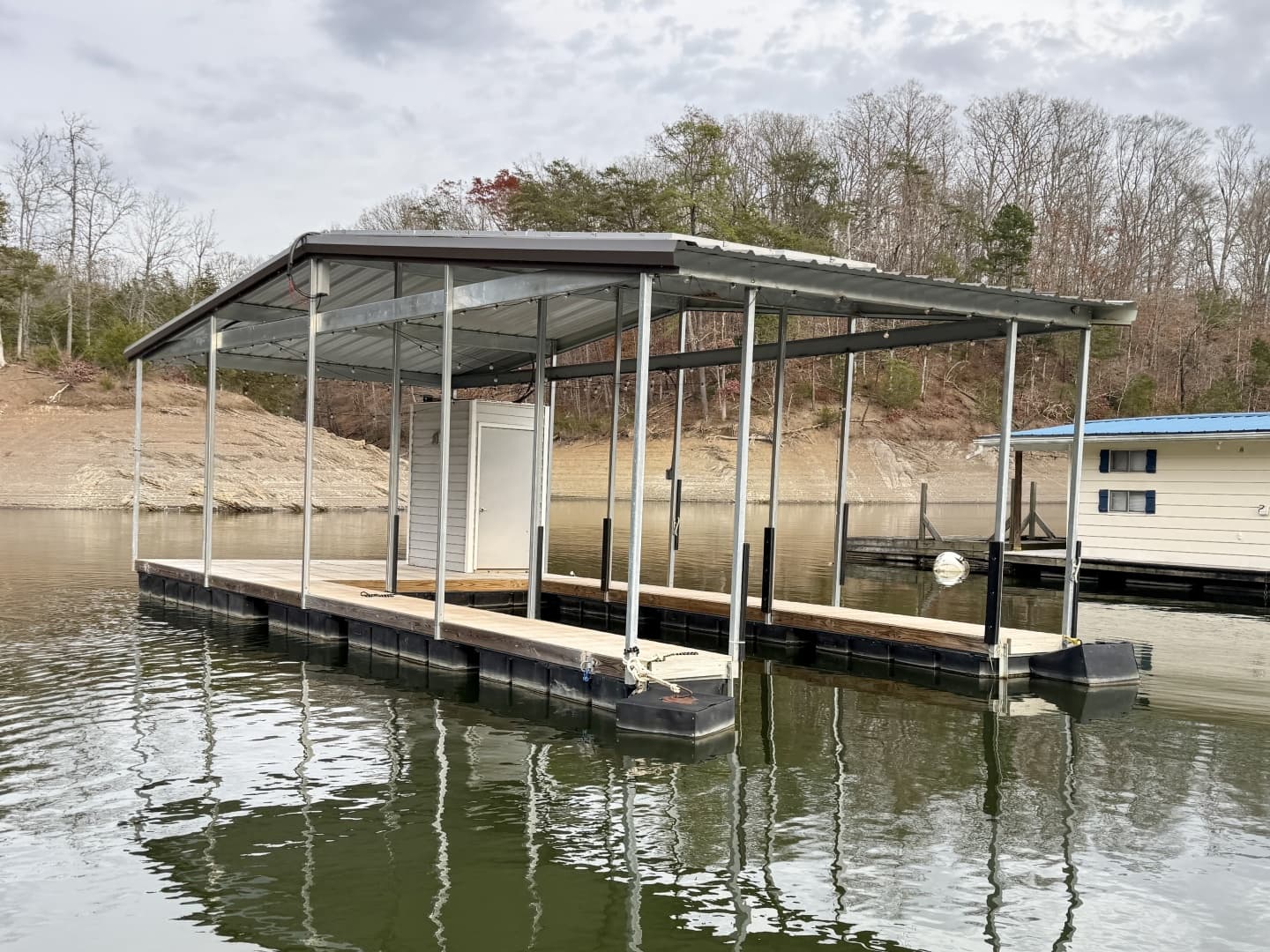 2022 Custom Premier Docks 16 x 40 Solar Powered Dock