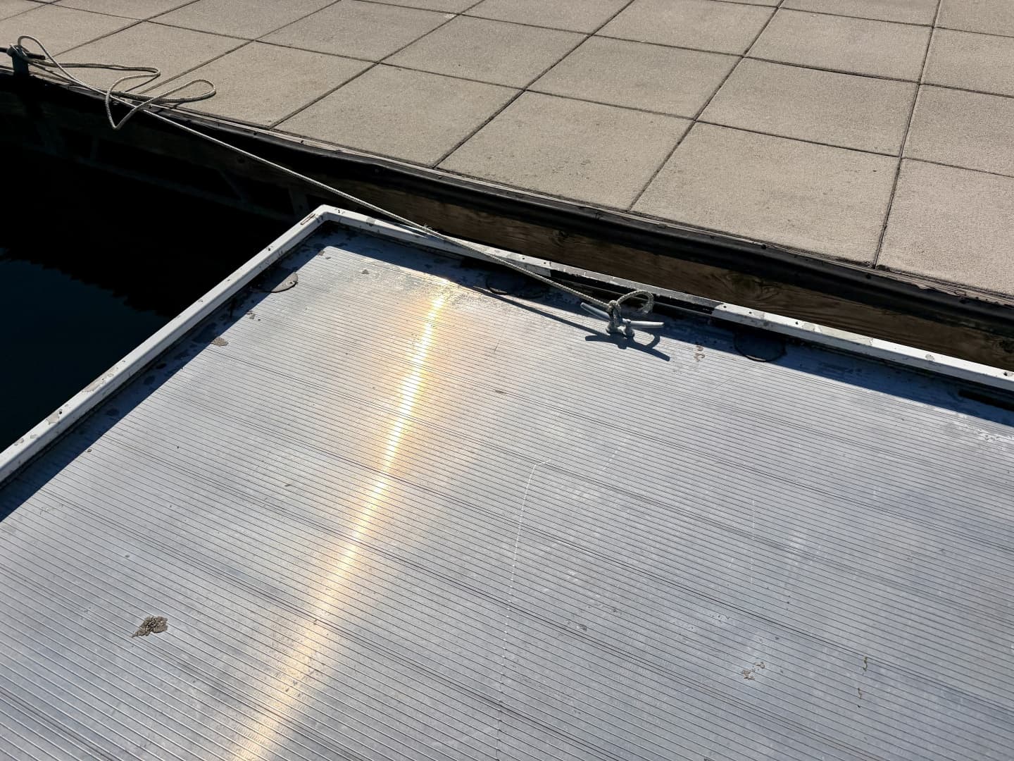 1997 Sumerset 13 x 19 All Aluminum Dock