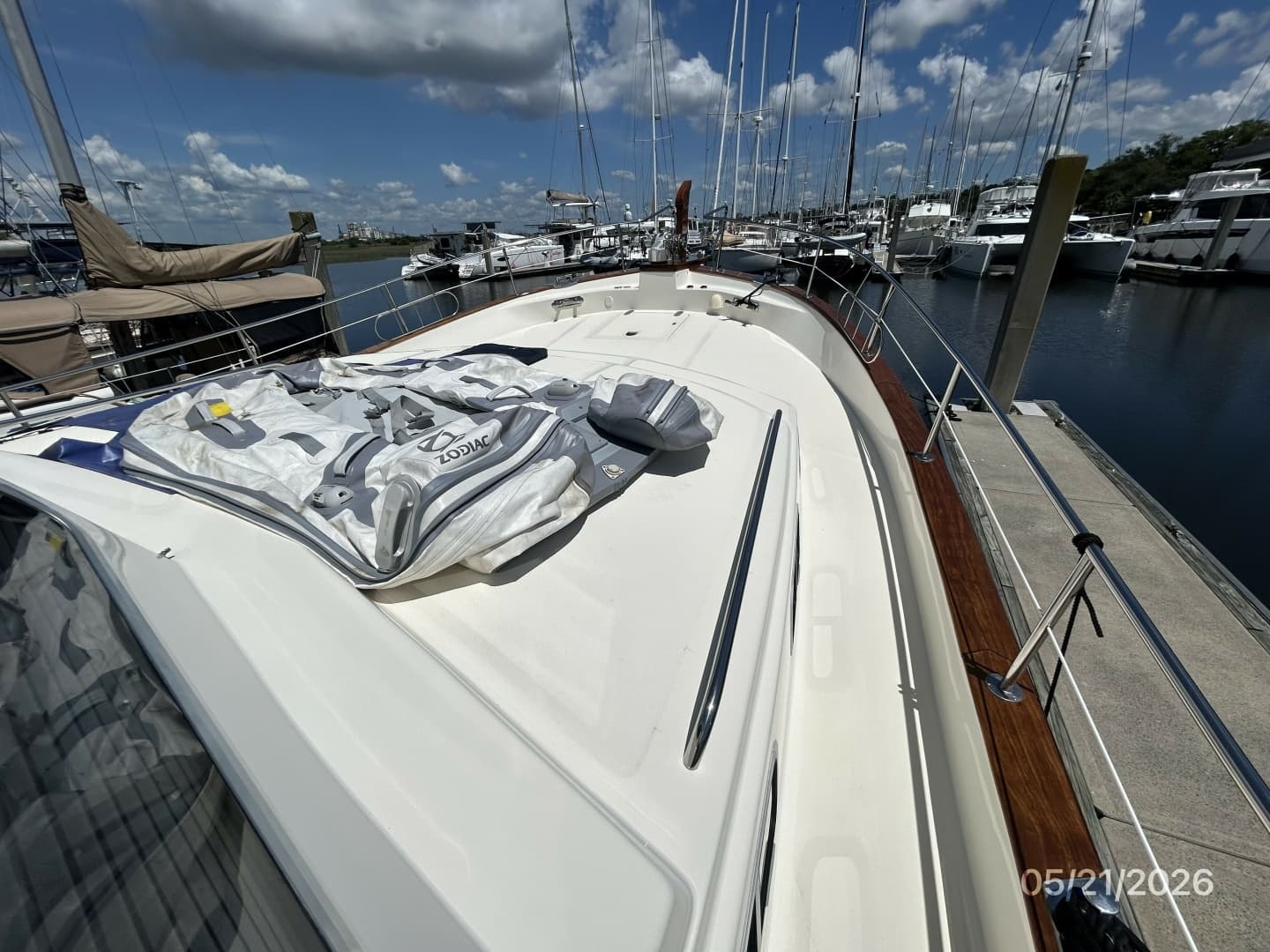 43' Menorquin foredeck2