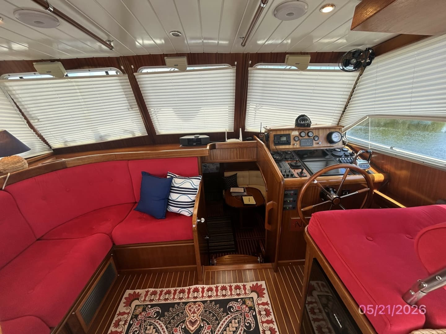 43' Menorquin pilothouse forward