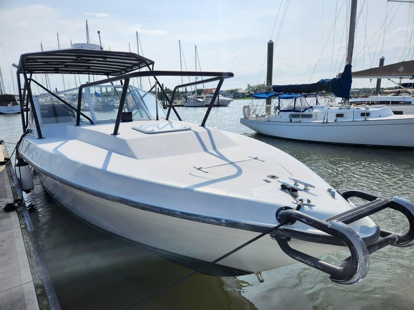 2001 Contender 35 Side Console