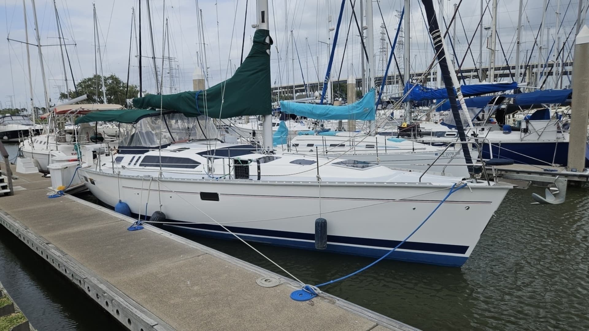 1996 Hunter Legend 40.5
