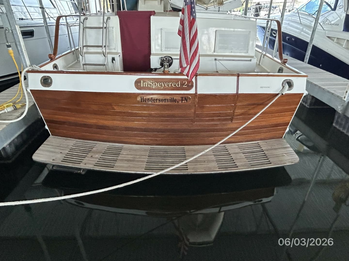 46' Grand Banks swimplatform