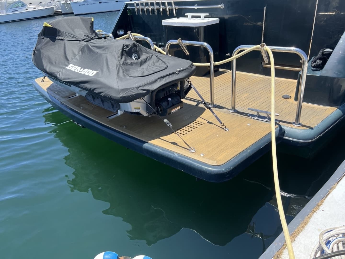 SeaDoo on lift