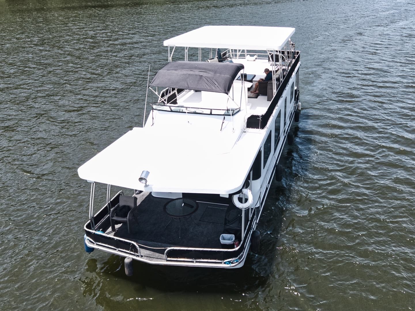 1996 Lakeview 14x56 houseboat