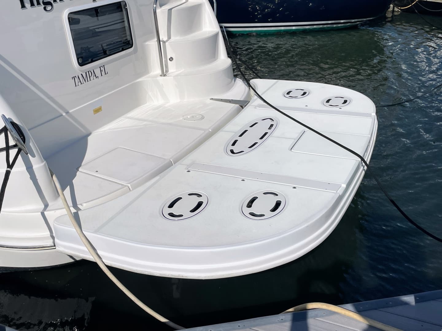 Extended Swim Platform