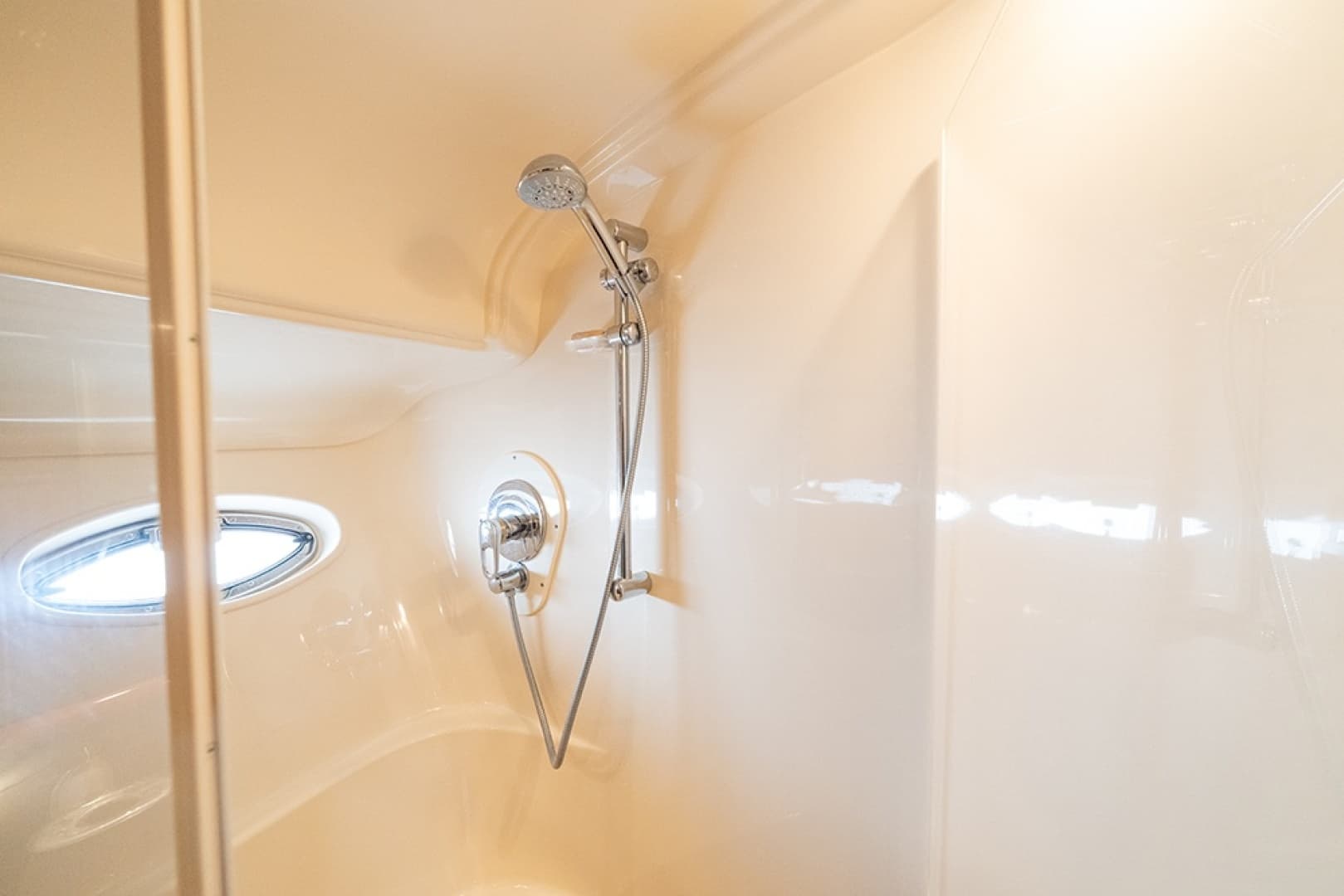 Master shower