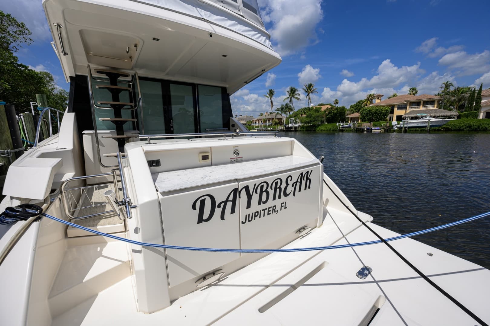 Tiara 44 Daybreak - Exterior Aft Transom