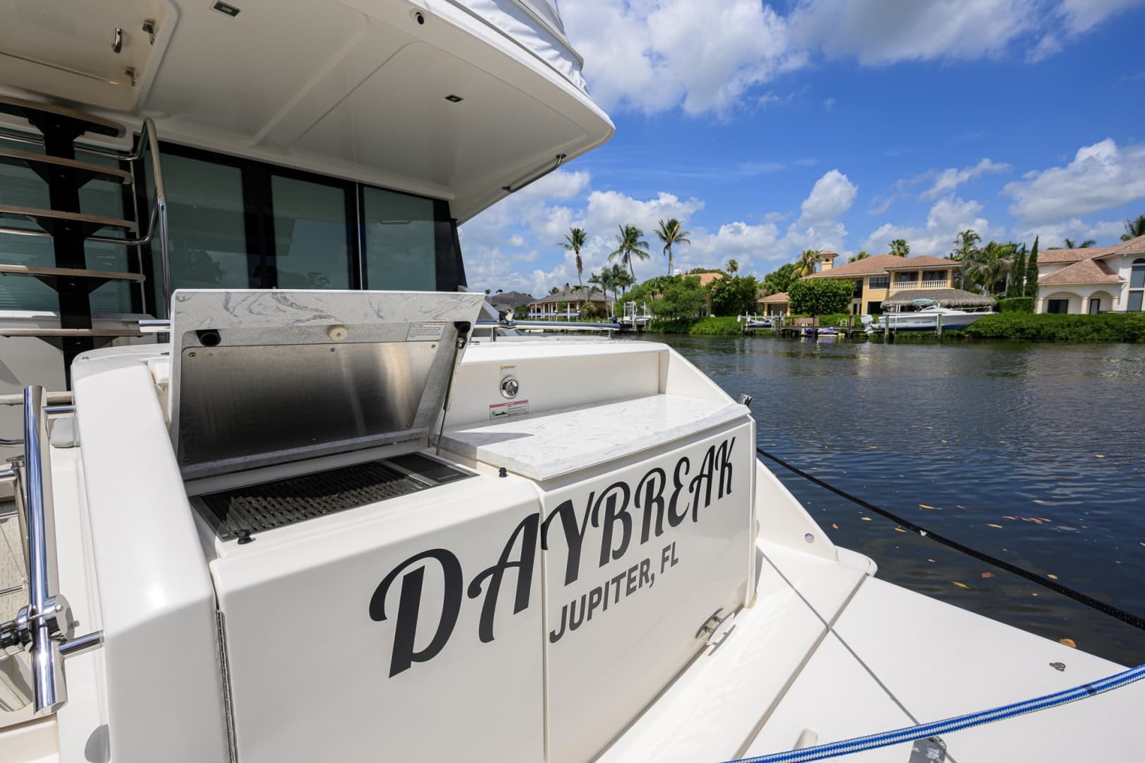 Tiara 44 Daybreak - Exterior Aft Transom
