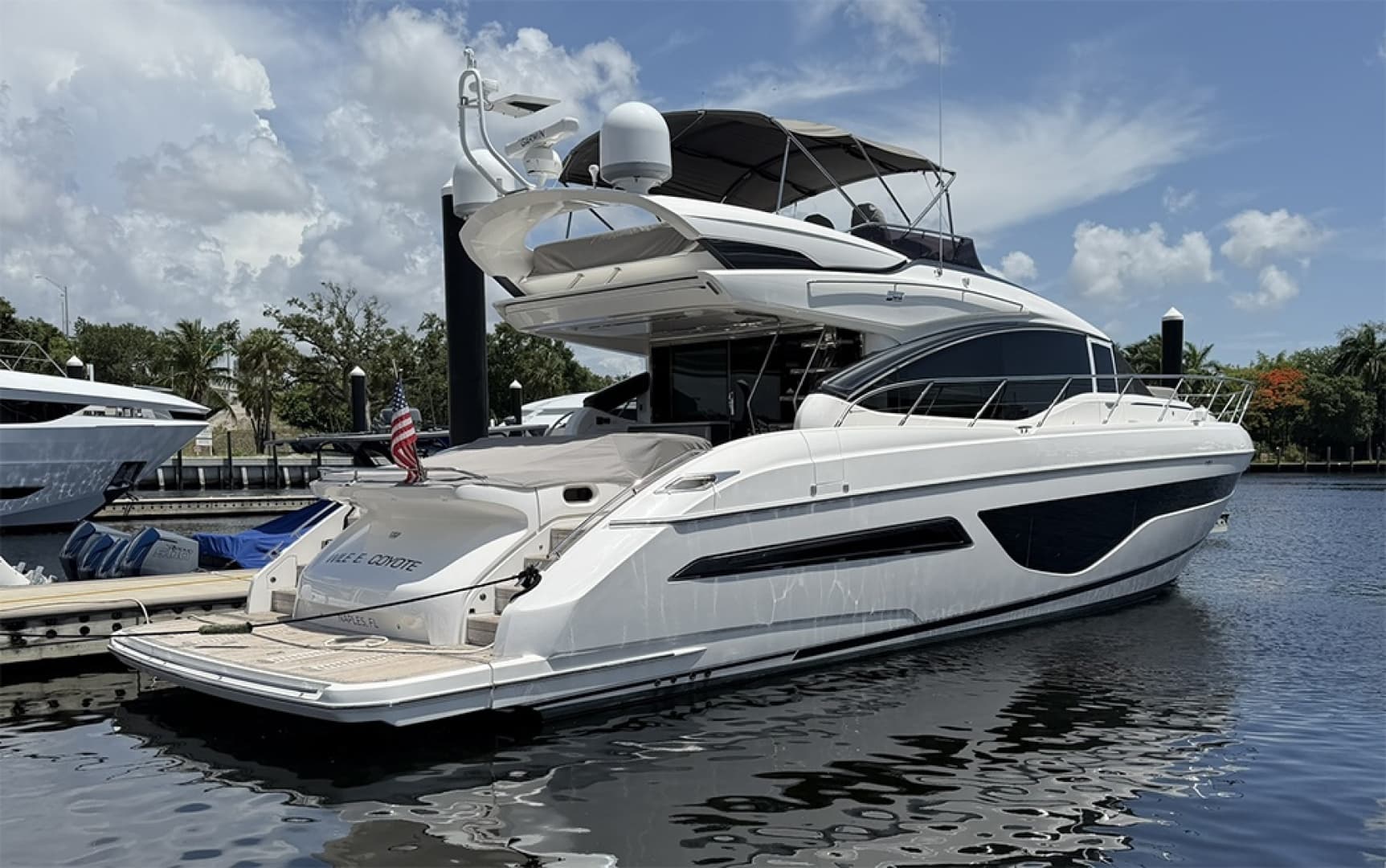 Stbd quarter profile