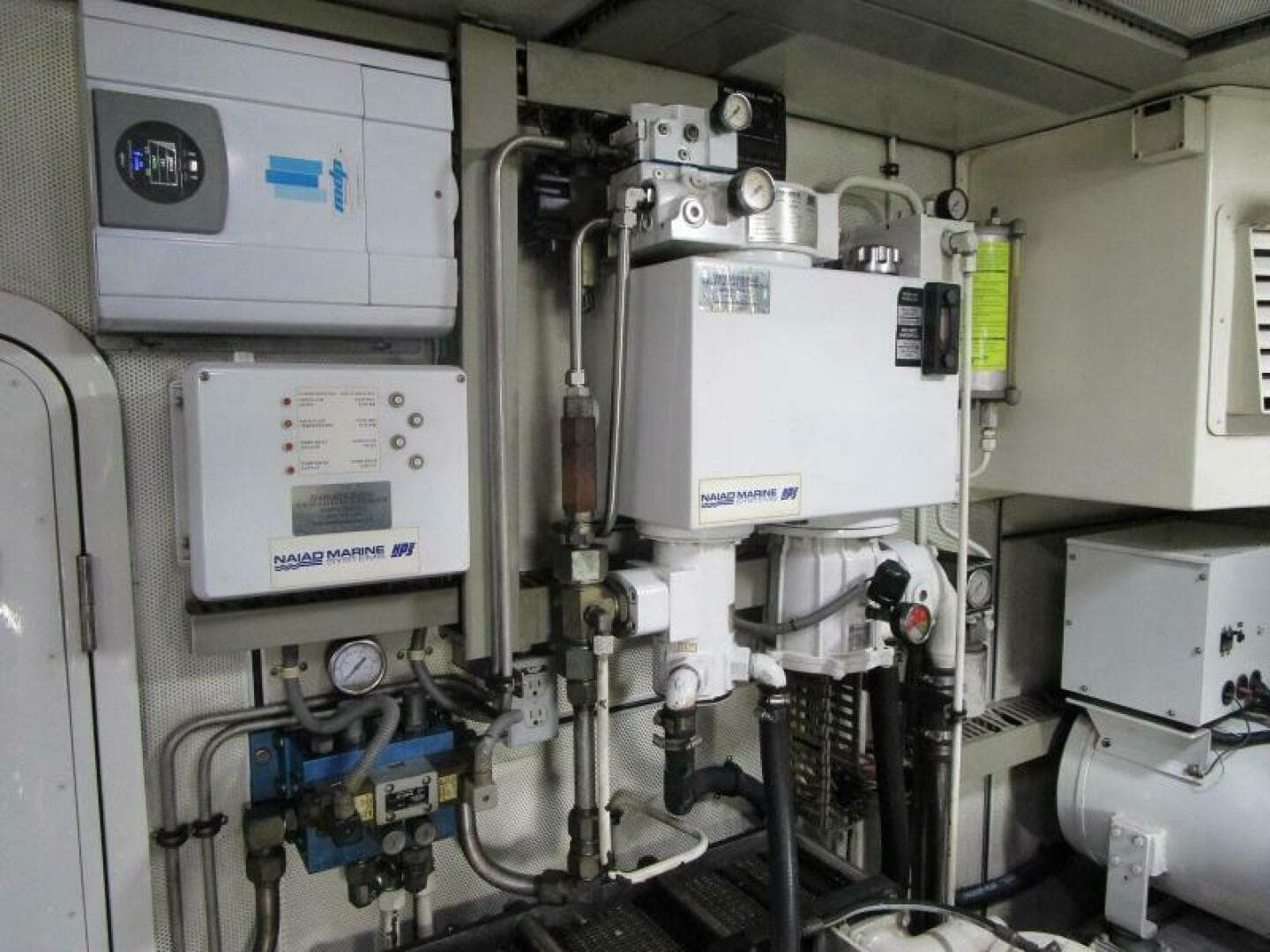 Forward of Stbd. Engine              