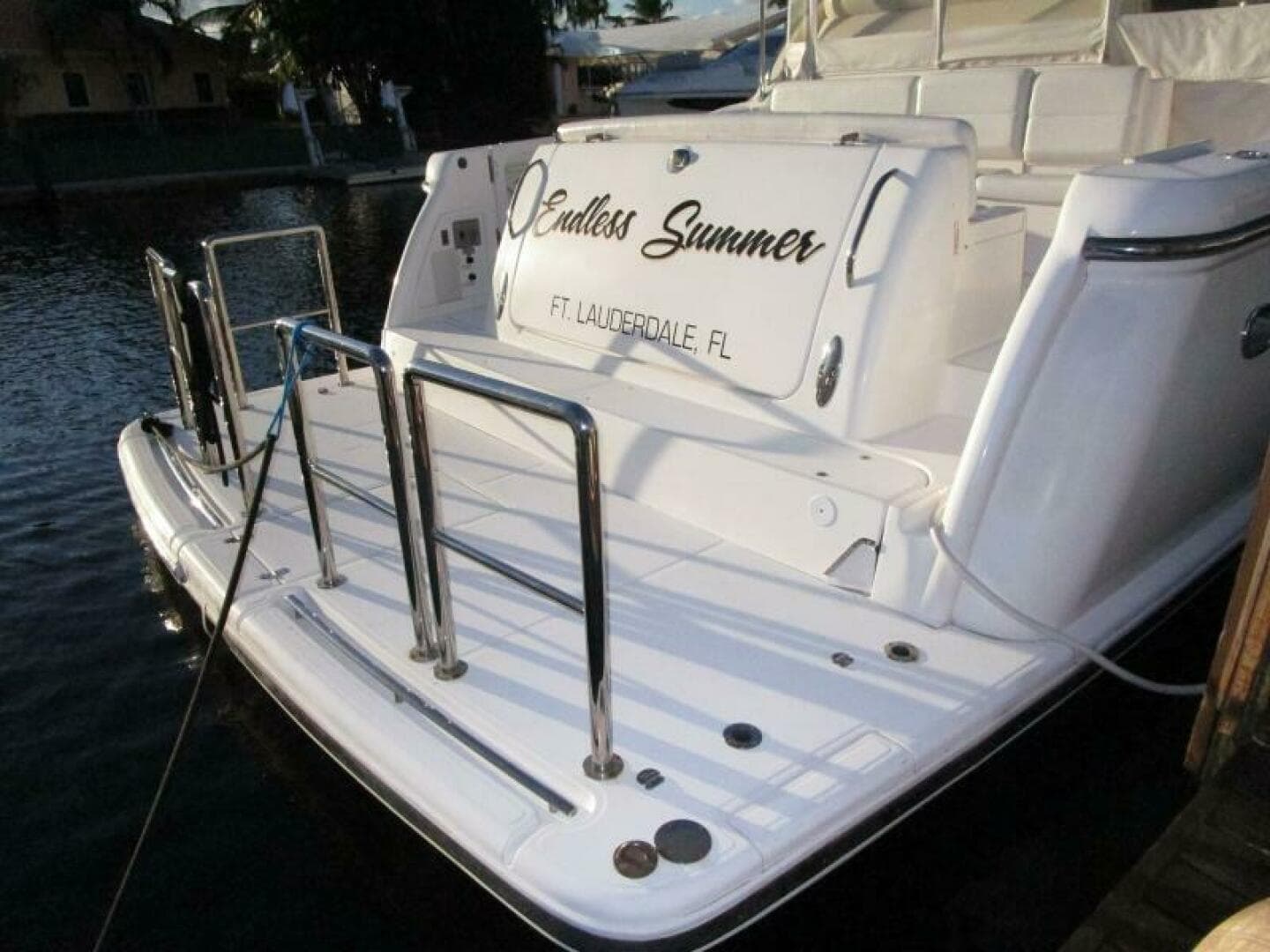 Extra Wide Swim Platform
