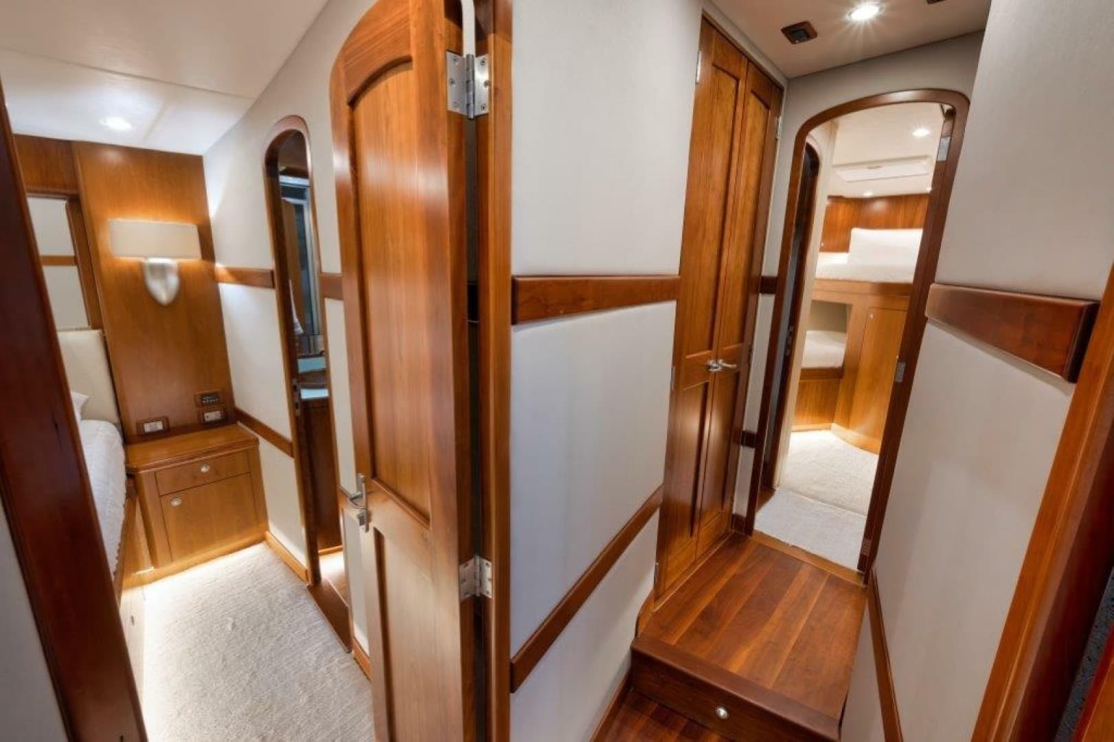 Sculley Custom Carolina 66 - Let It Ride - Companionway