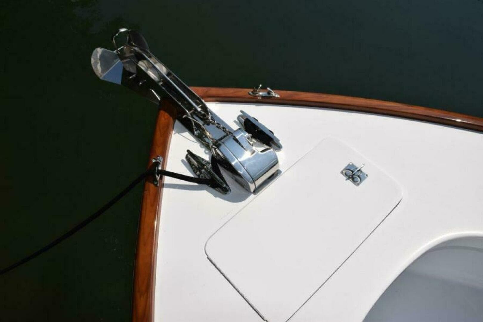 Lewmar Windlass With Stainless Chute And Blow Anchor