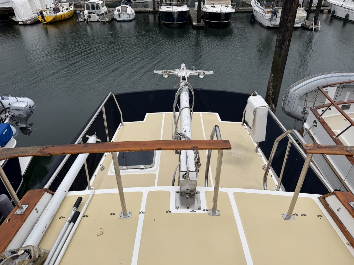 1988 Monk 36 Aft Cabin