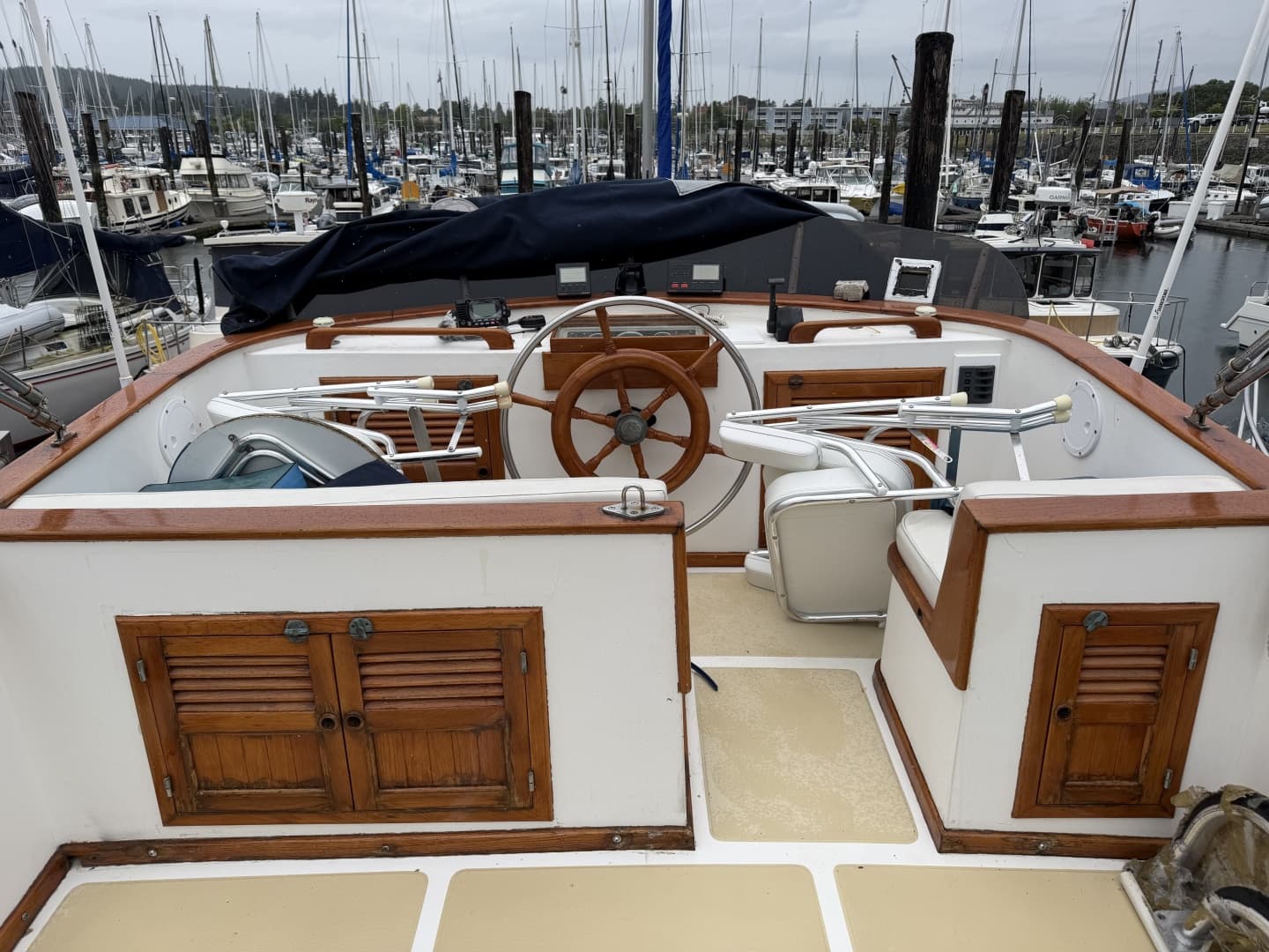 1988 Monk 36 Aft Cabin