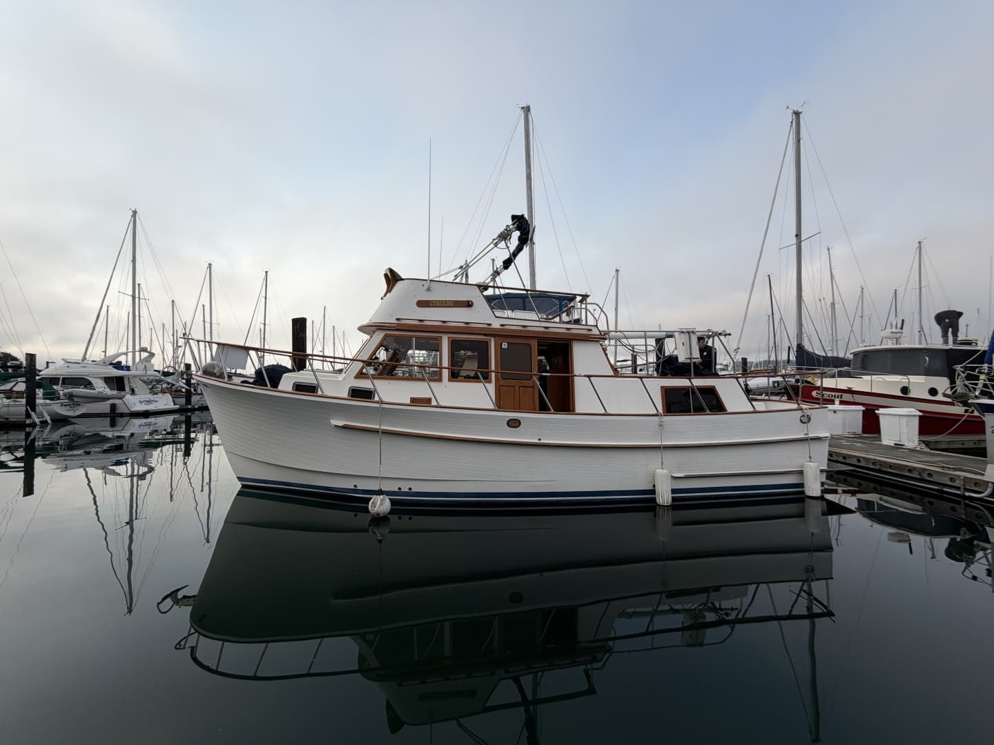 1988 Monk 36 Aft Cabin