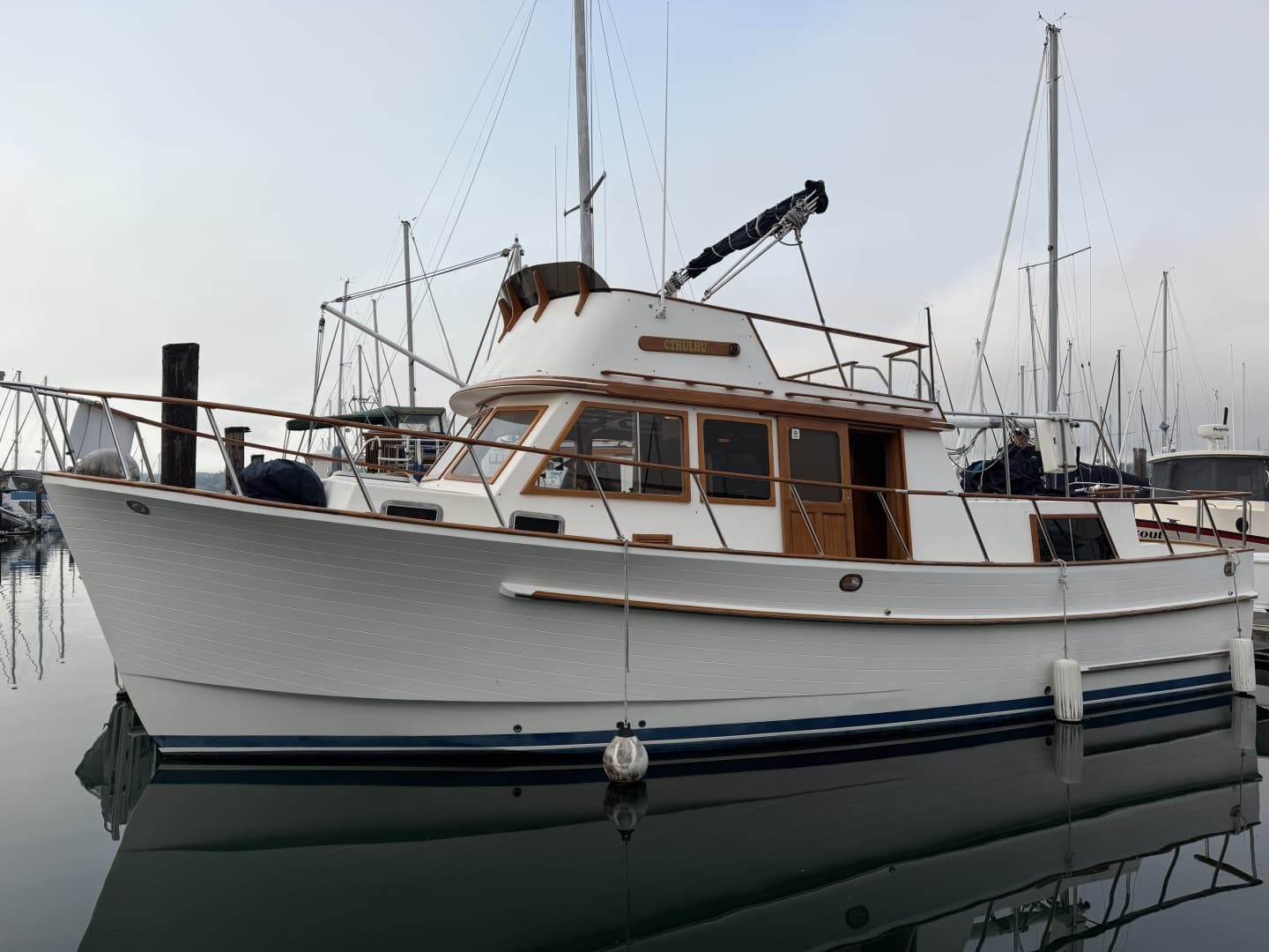 1988 Monk 36 Aft Cabin