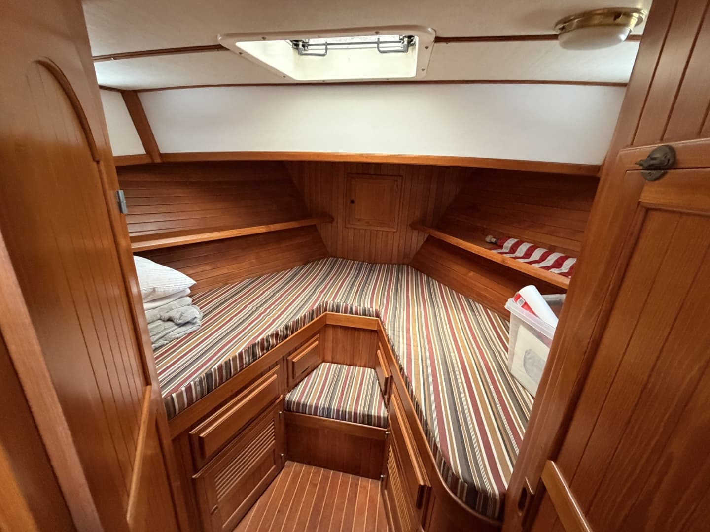 1988 Monk 36 Aft Cabin