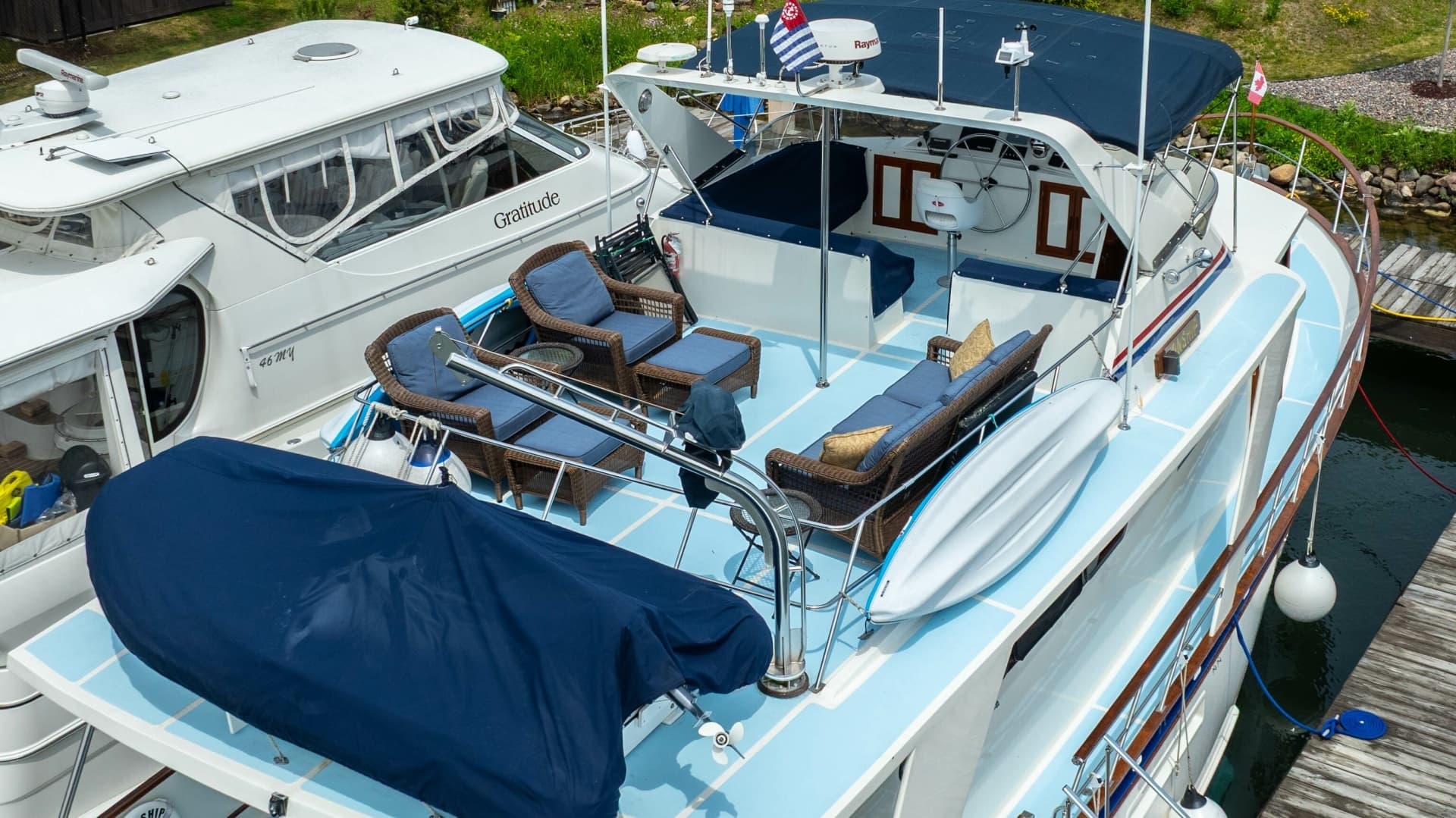 1988 DeFever 53 Performance Offshore Cruiser